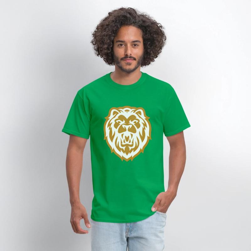 Lion lion T-shirt high Quality head lion t shirt