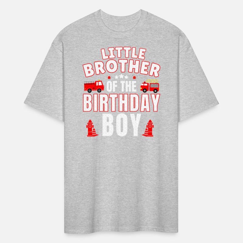 Little Brother of the Birthday Boy Fire Truck