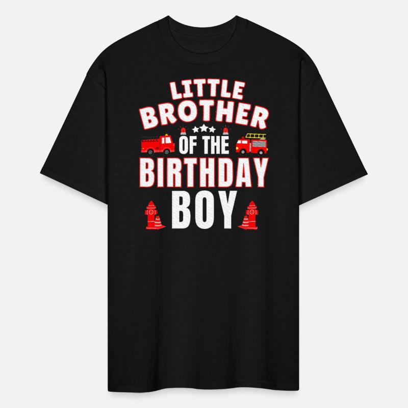 Little Brother of the Birthday Boy Fire Truck
