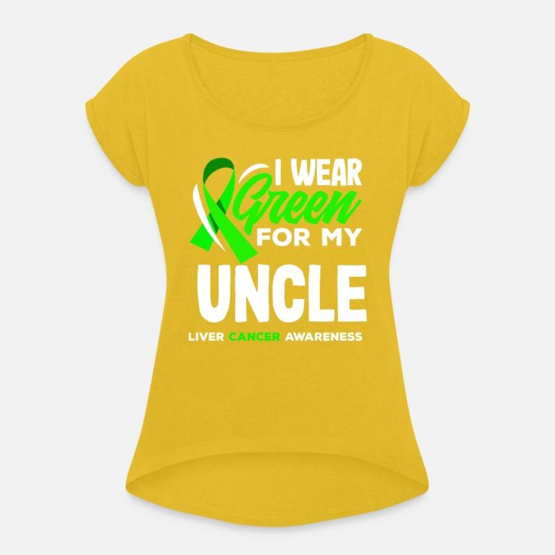 Liver Cancer Awareness Wear Green For My Uncle