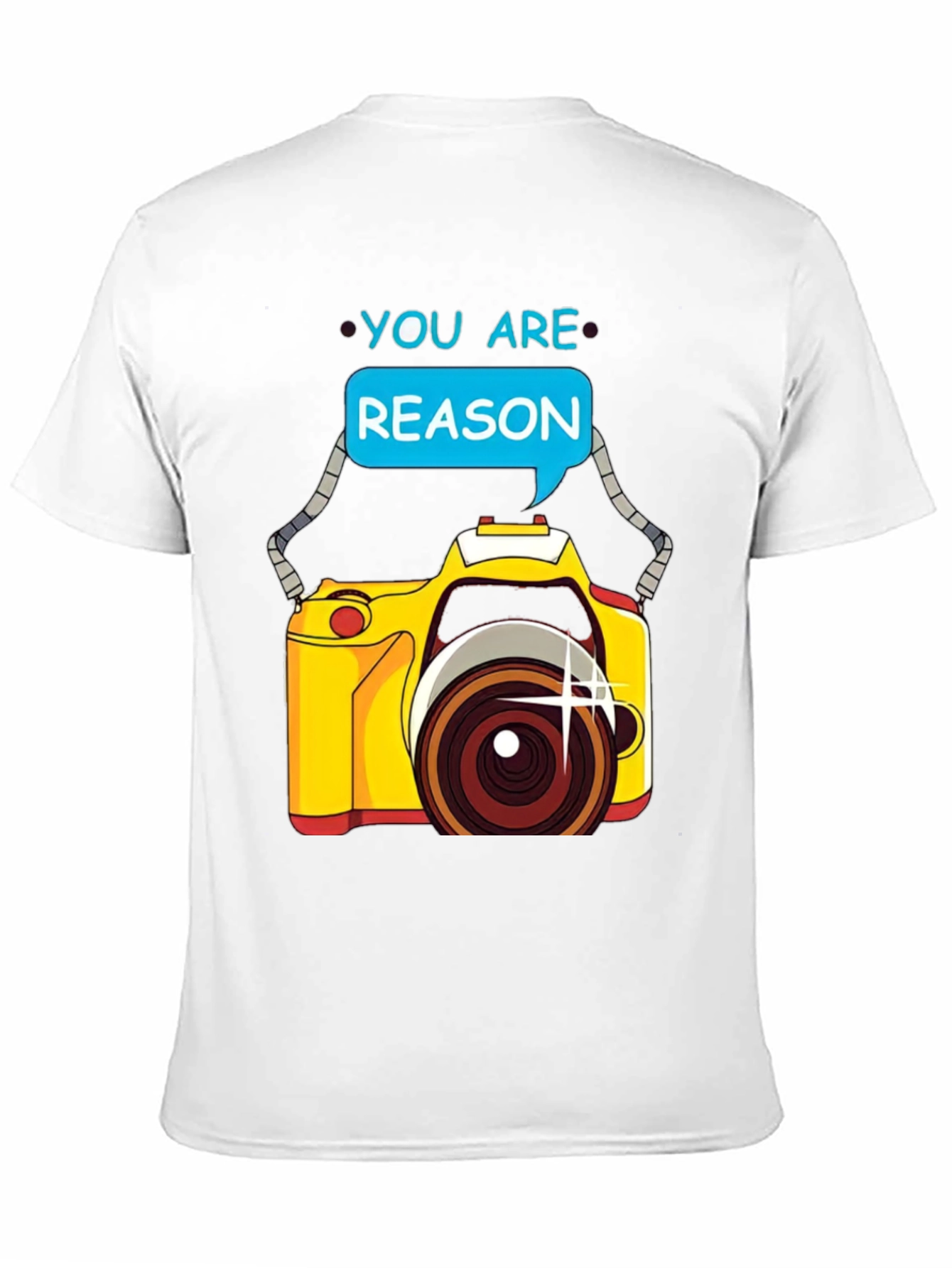 You Are the Reason Camera Graphic Tee