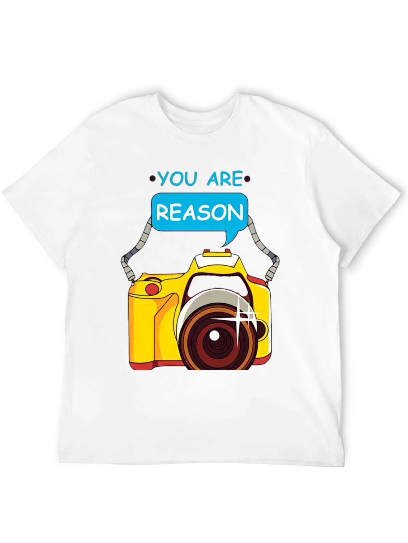 You Are the Reason Camera Graphic Tee