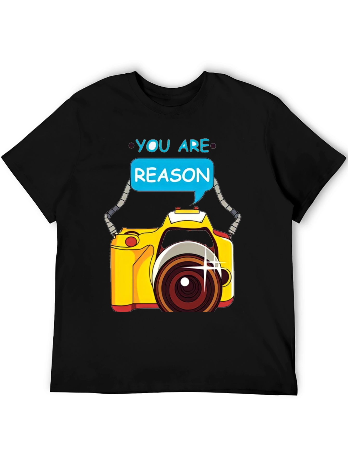 You Are the Reason Camera Graphic Tee