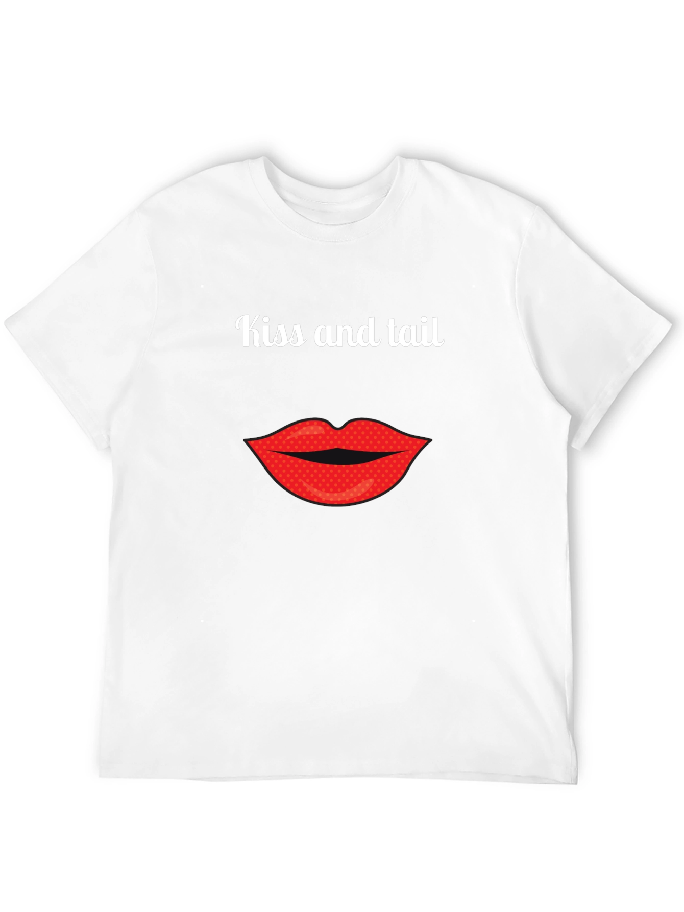 Kiss and Tail Graphic T-Shirt