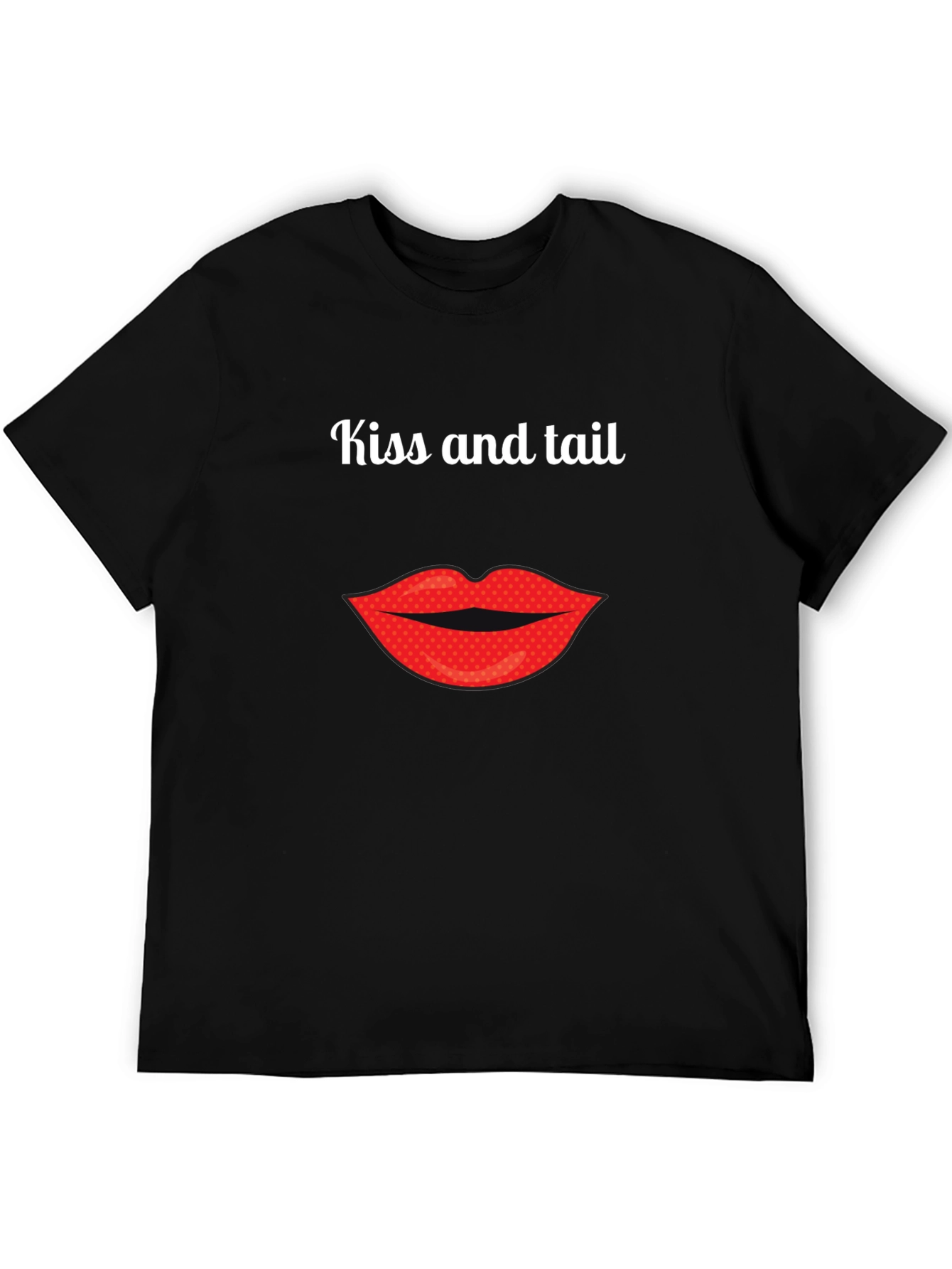 Kiss and Tail Graphic T-Shirt