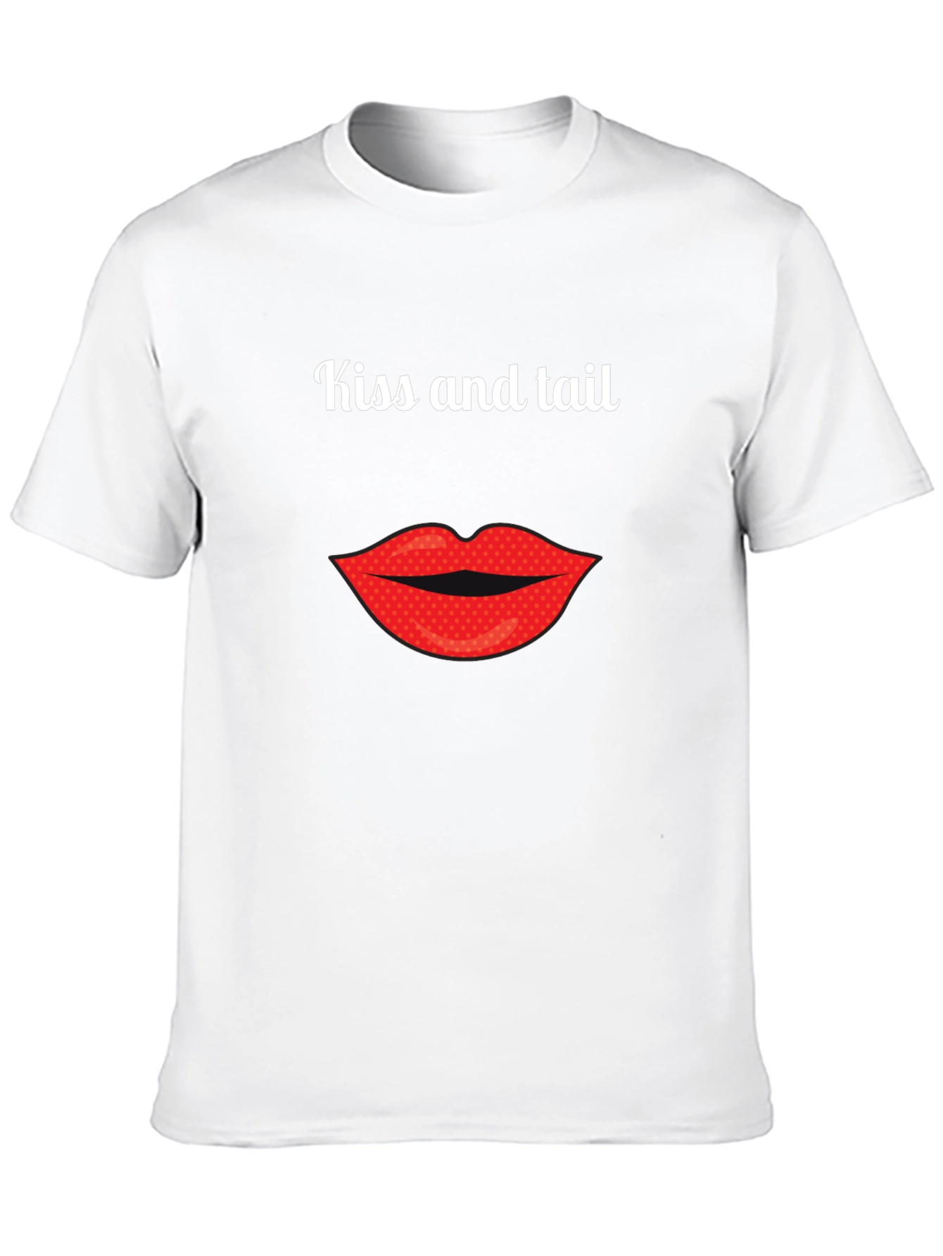 Kiss and Tail Graphic T-Shirt