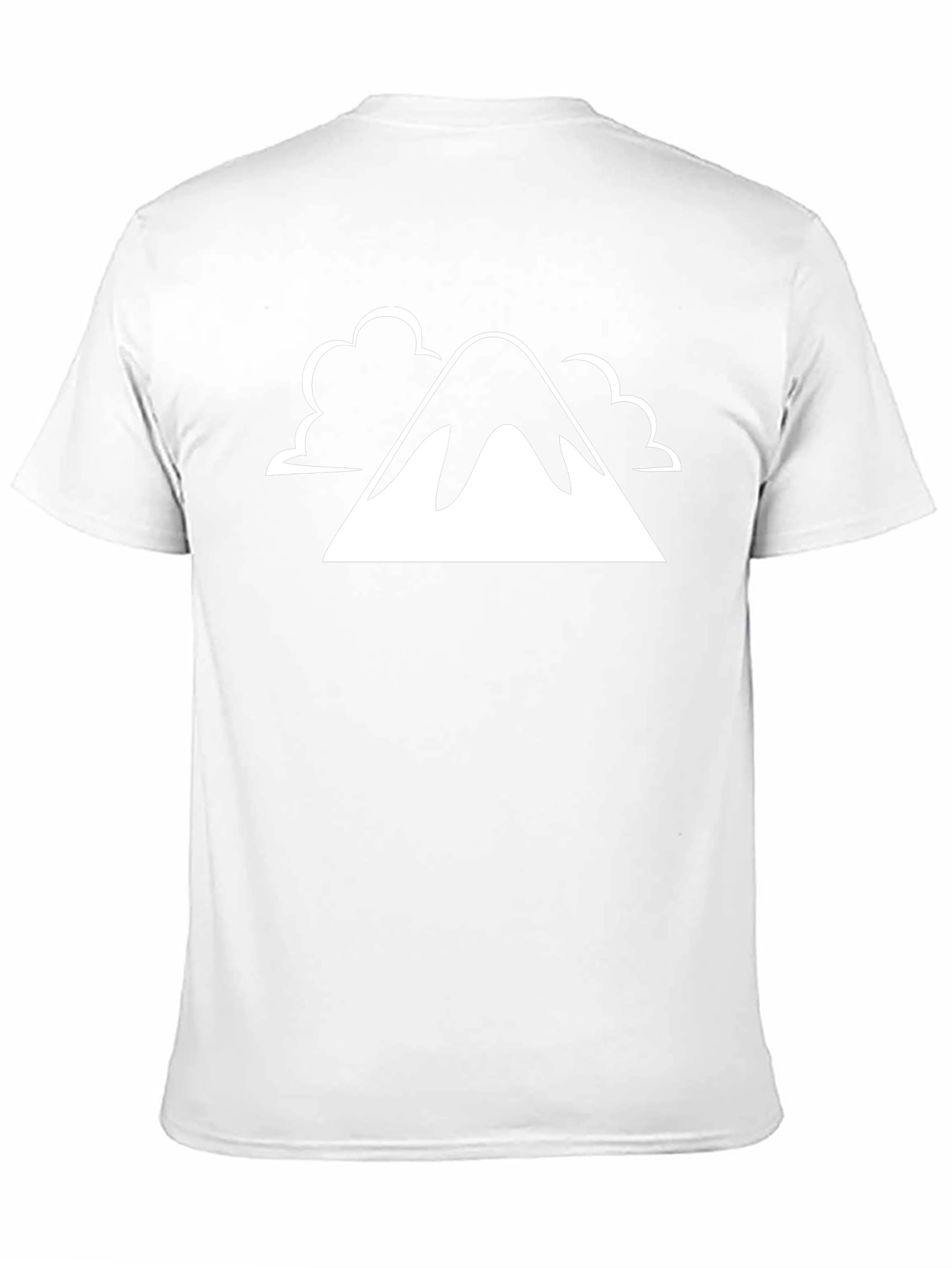 Mountain Peak Graphic Tee - Black