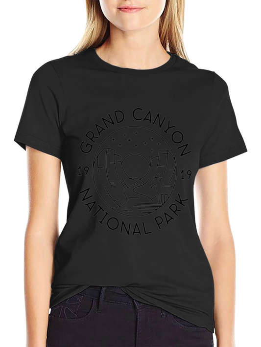 Grand Canyon National Park Black Graphic Tee