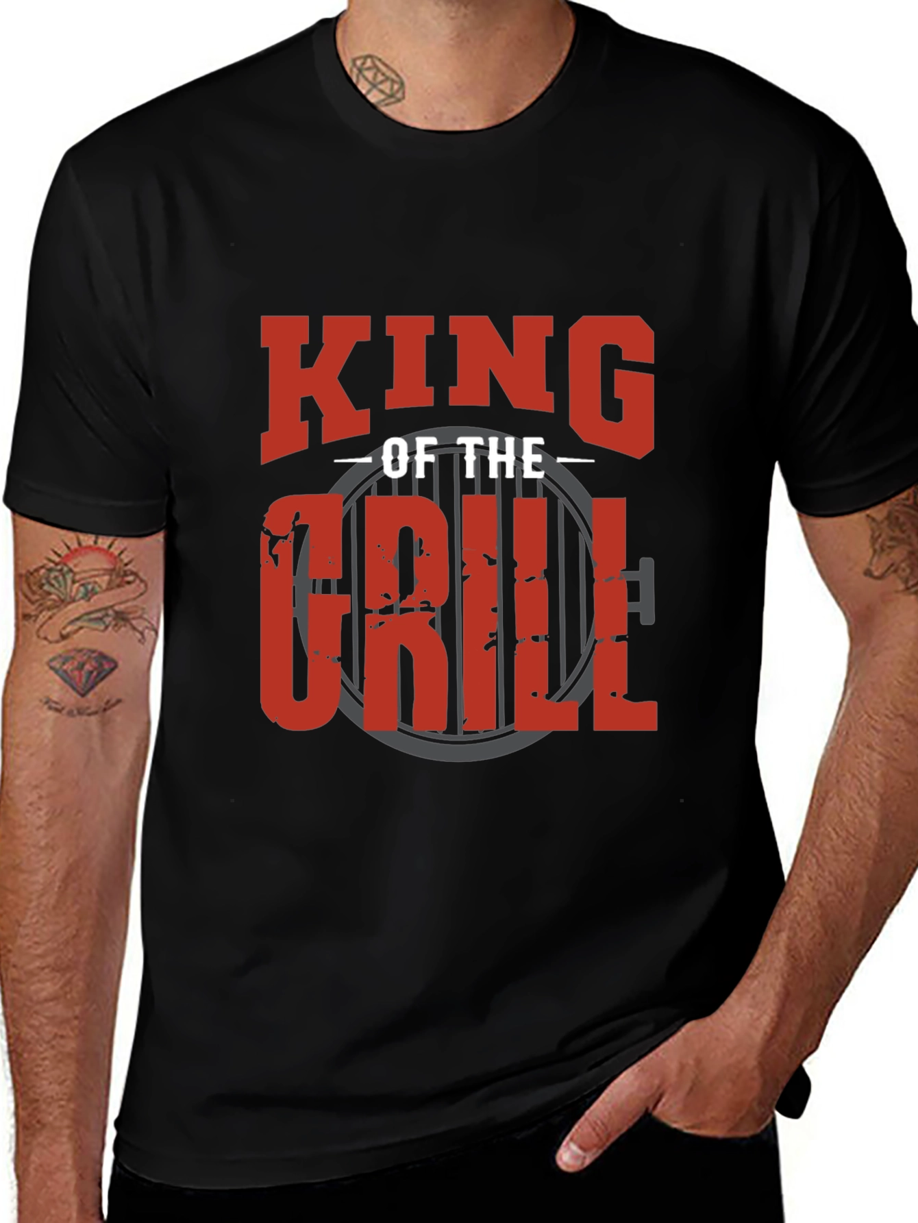 King of the Grill Graphic T-Shirt
