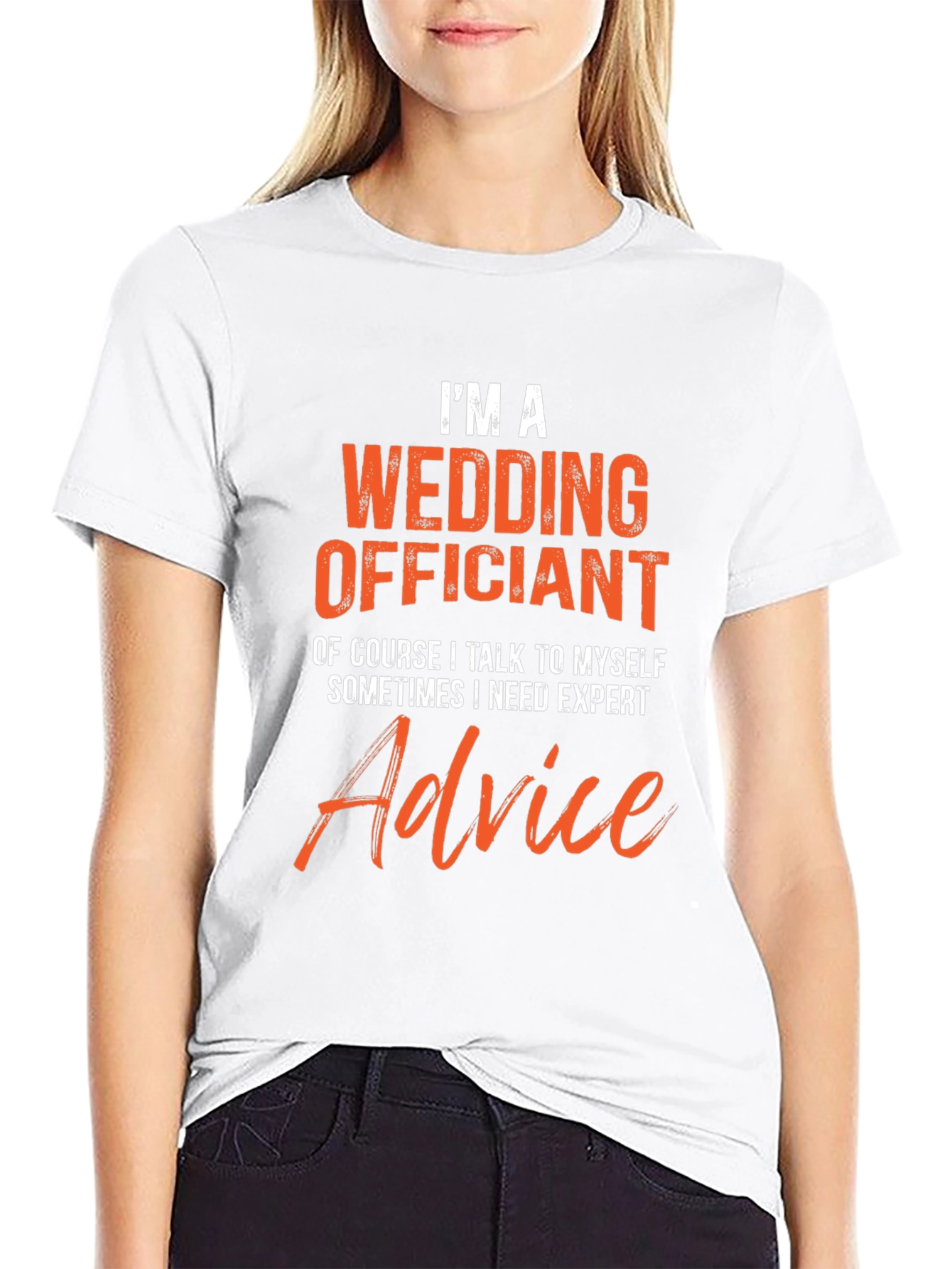 Wedding Officiant T-Shirt - Expert Advice Funny Tee