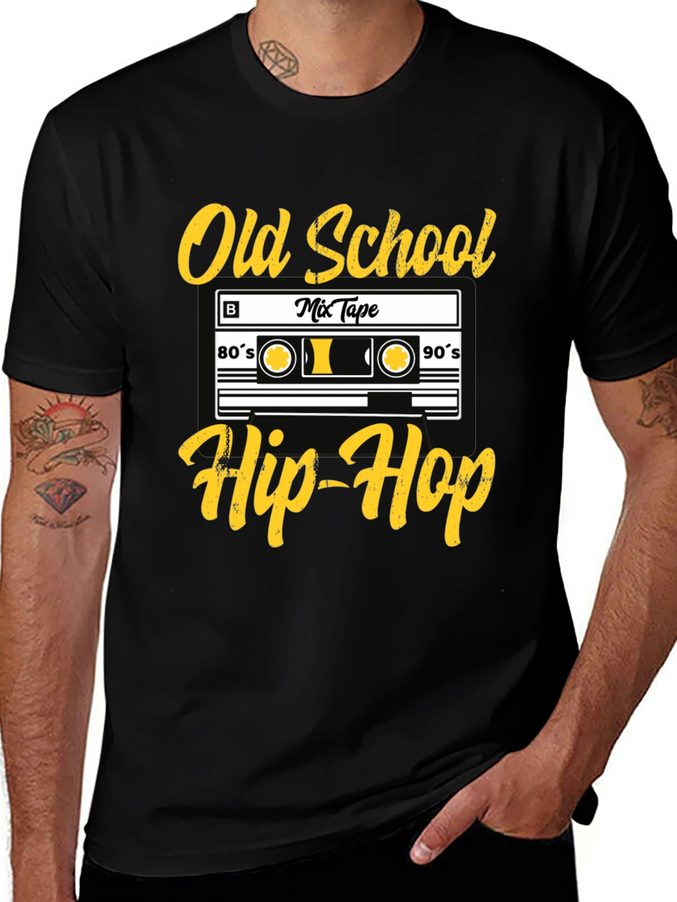 Old School Hip-Hop Mix Tape T-Shirt