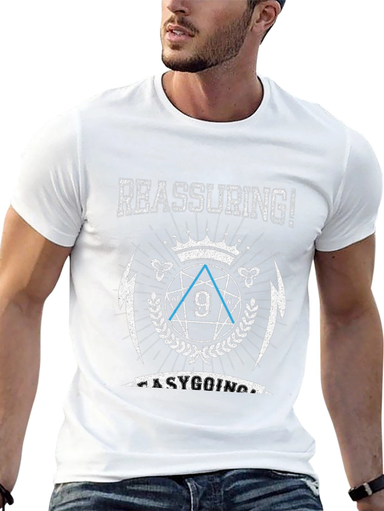 Reassuring Easygoing Graphic T-Shirt