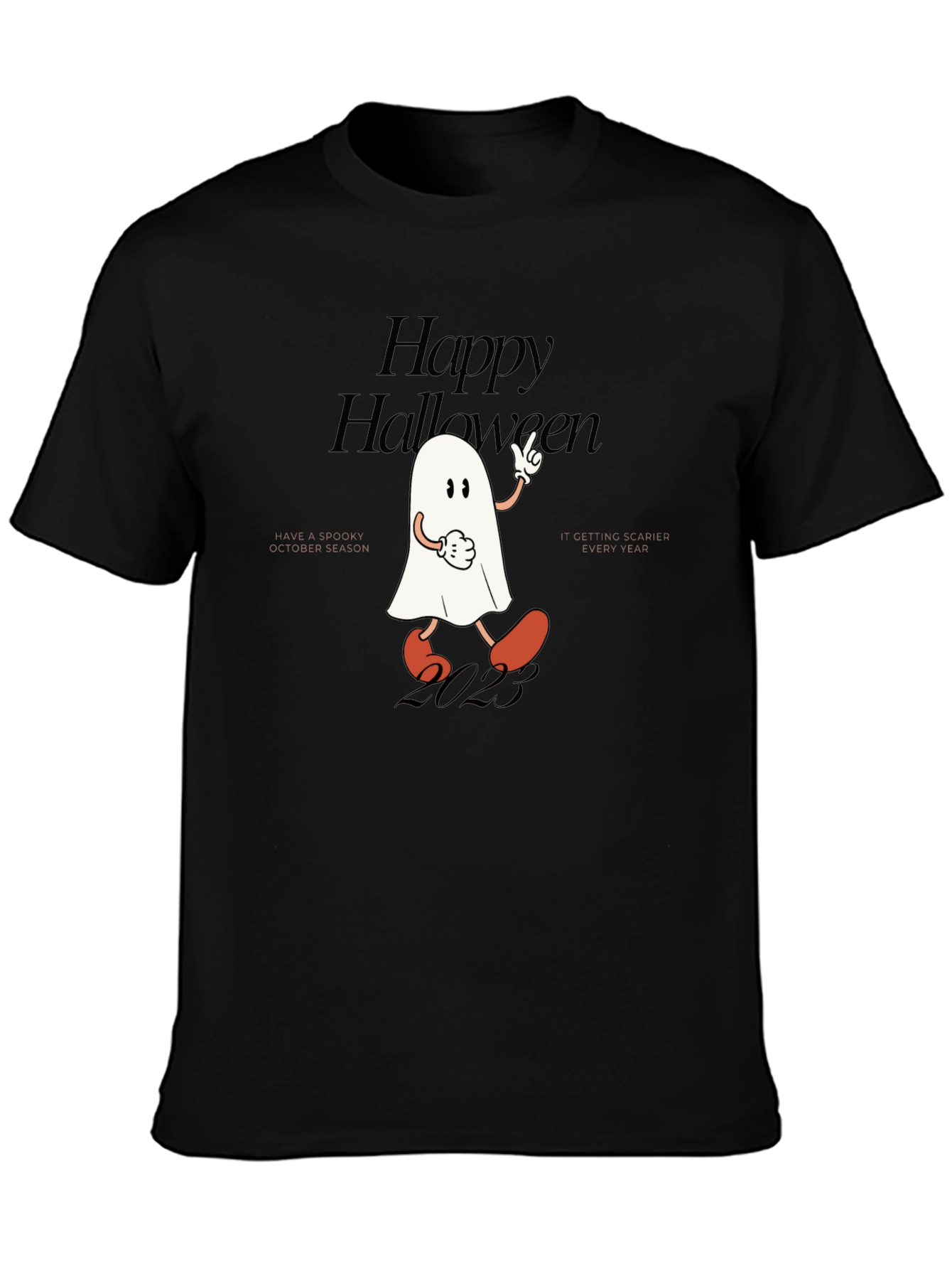 Happy Halloween Ghost T-Shirt