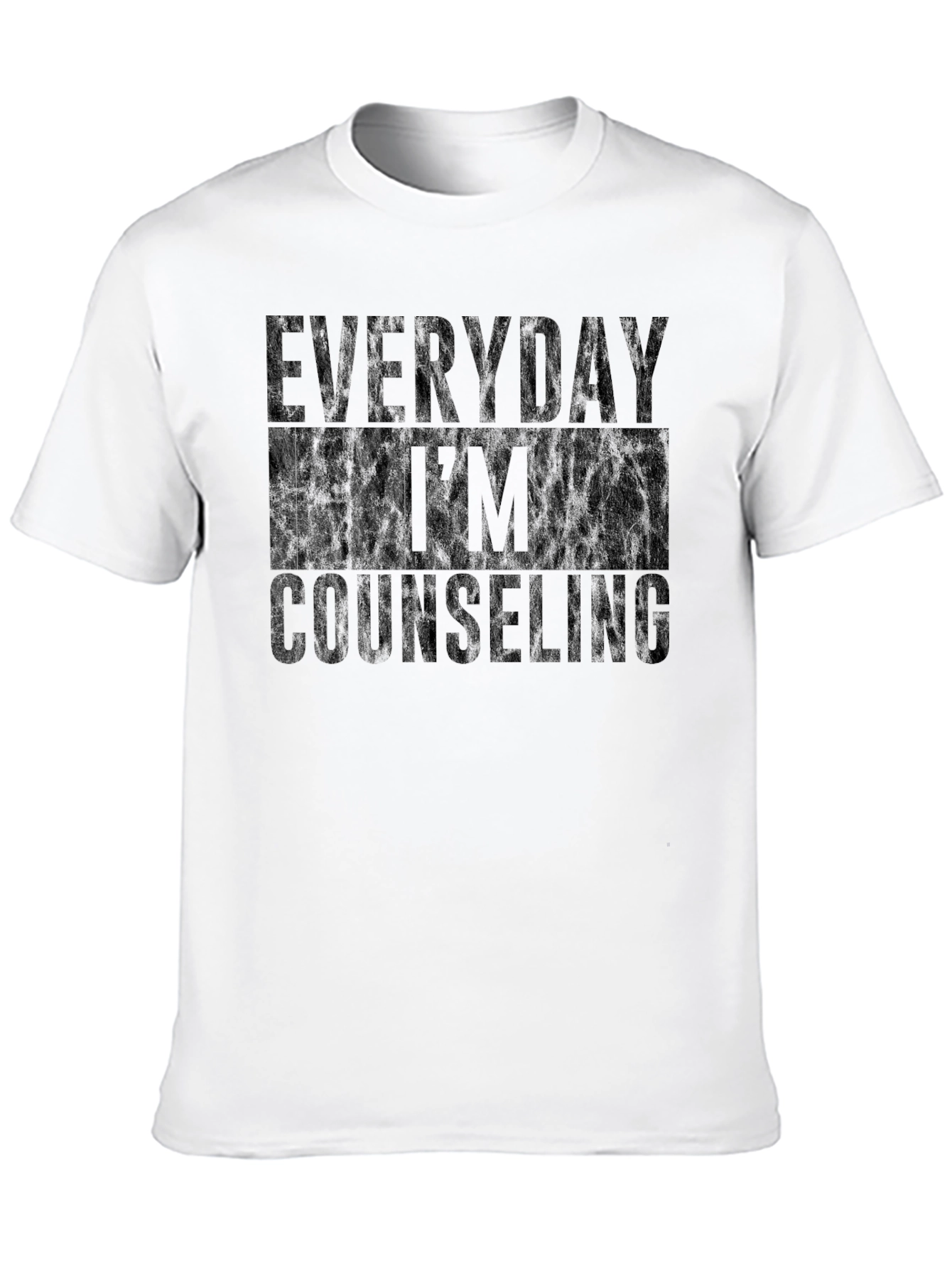 Everyday Im Counseling Black T-Shirt
