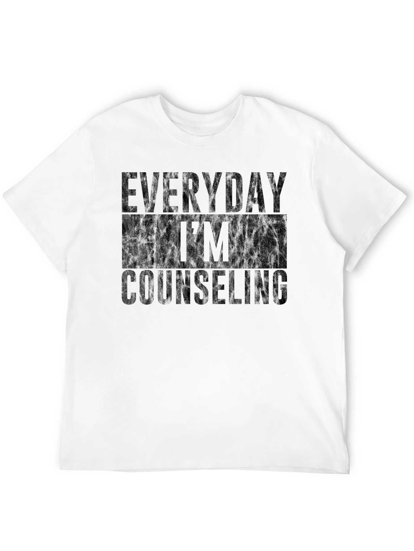 Everyday Im Counseling Black T-Shirt