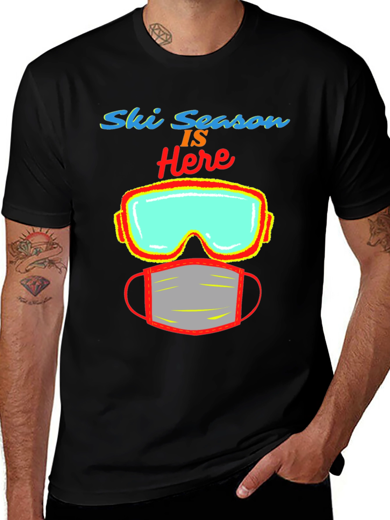 Ski Season Mask T-Shirt