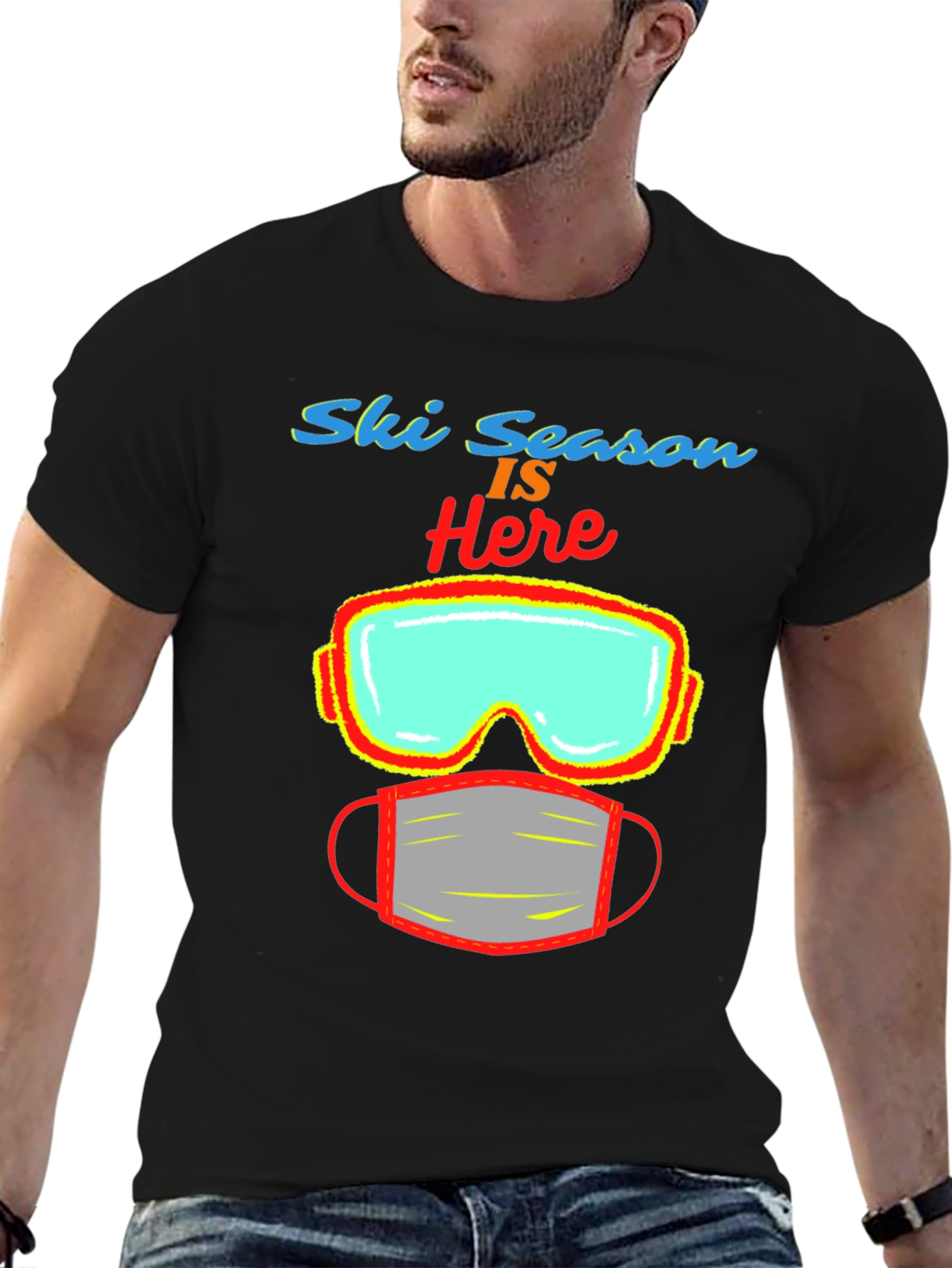Ski Season Mask T-Shirt