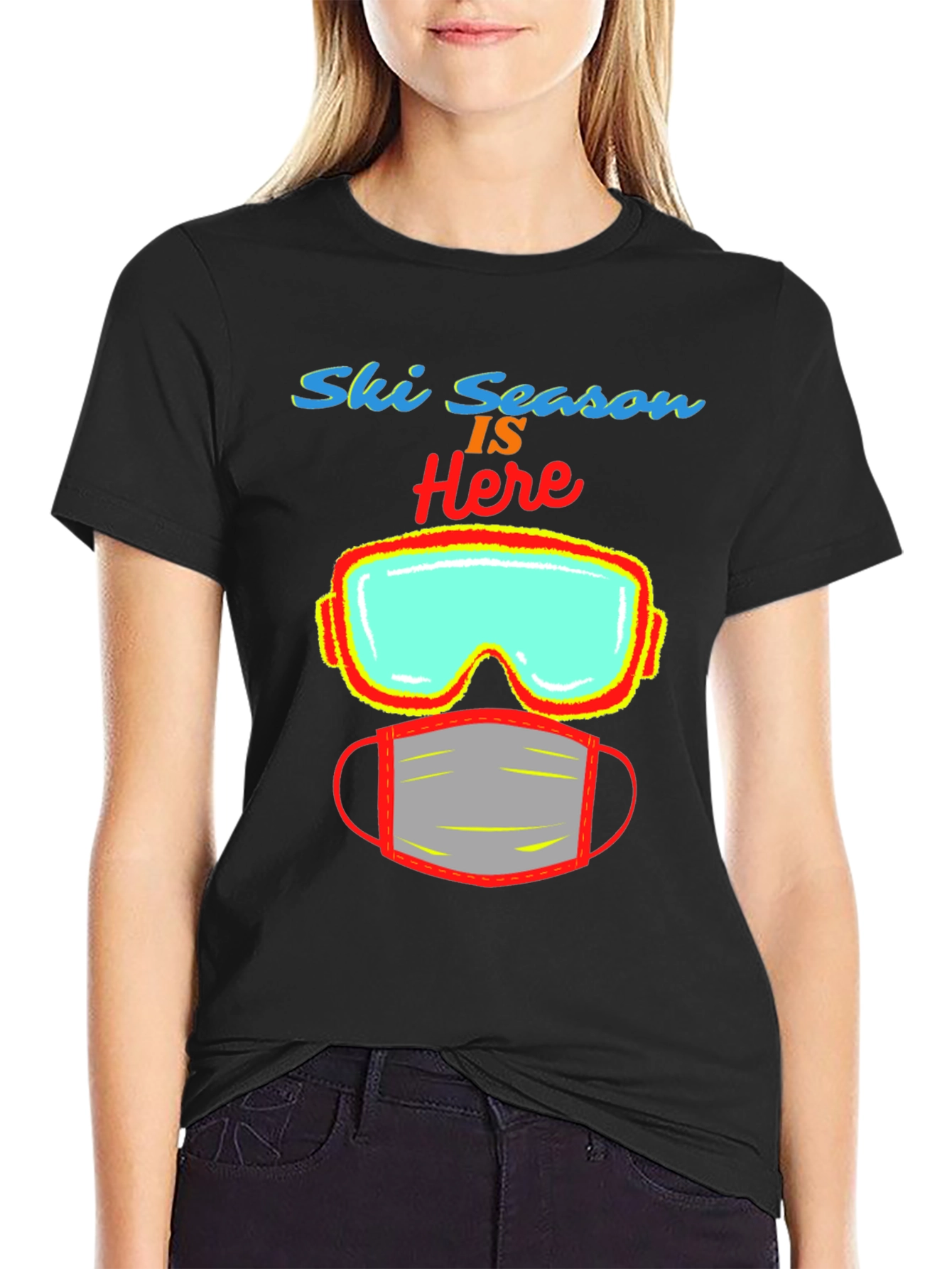 Ski Season Mask T-Shirt