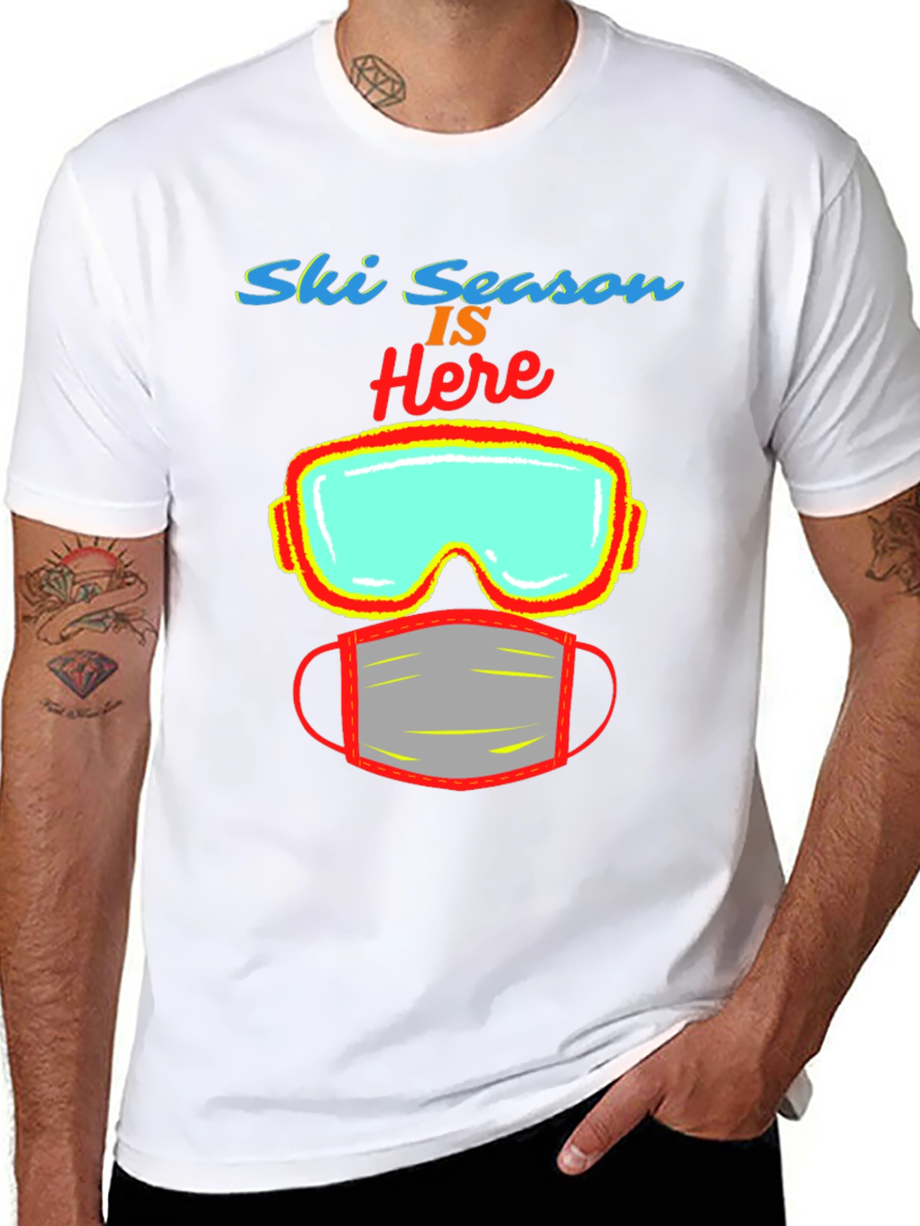 Ski Season Mask T-Shirt
