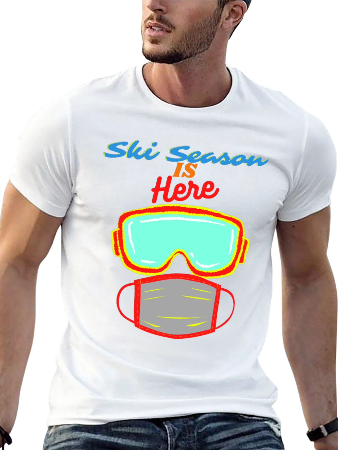 Ski Season Mask T-Shirt