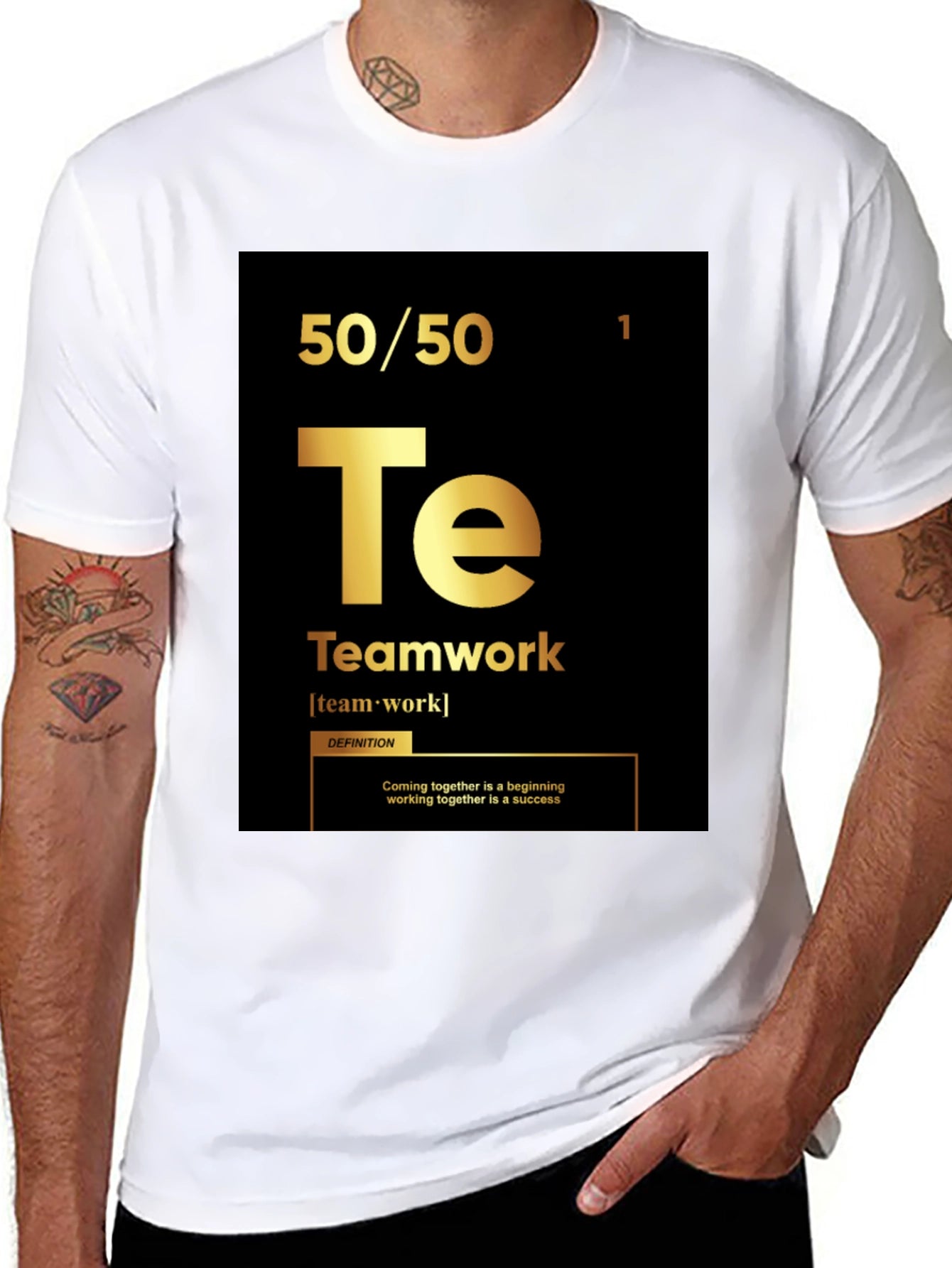 Teamwork Graphic T-Shirt
