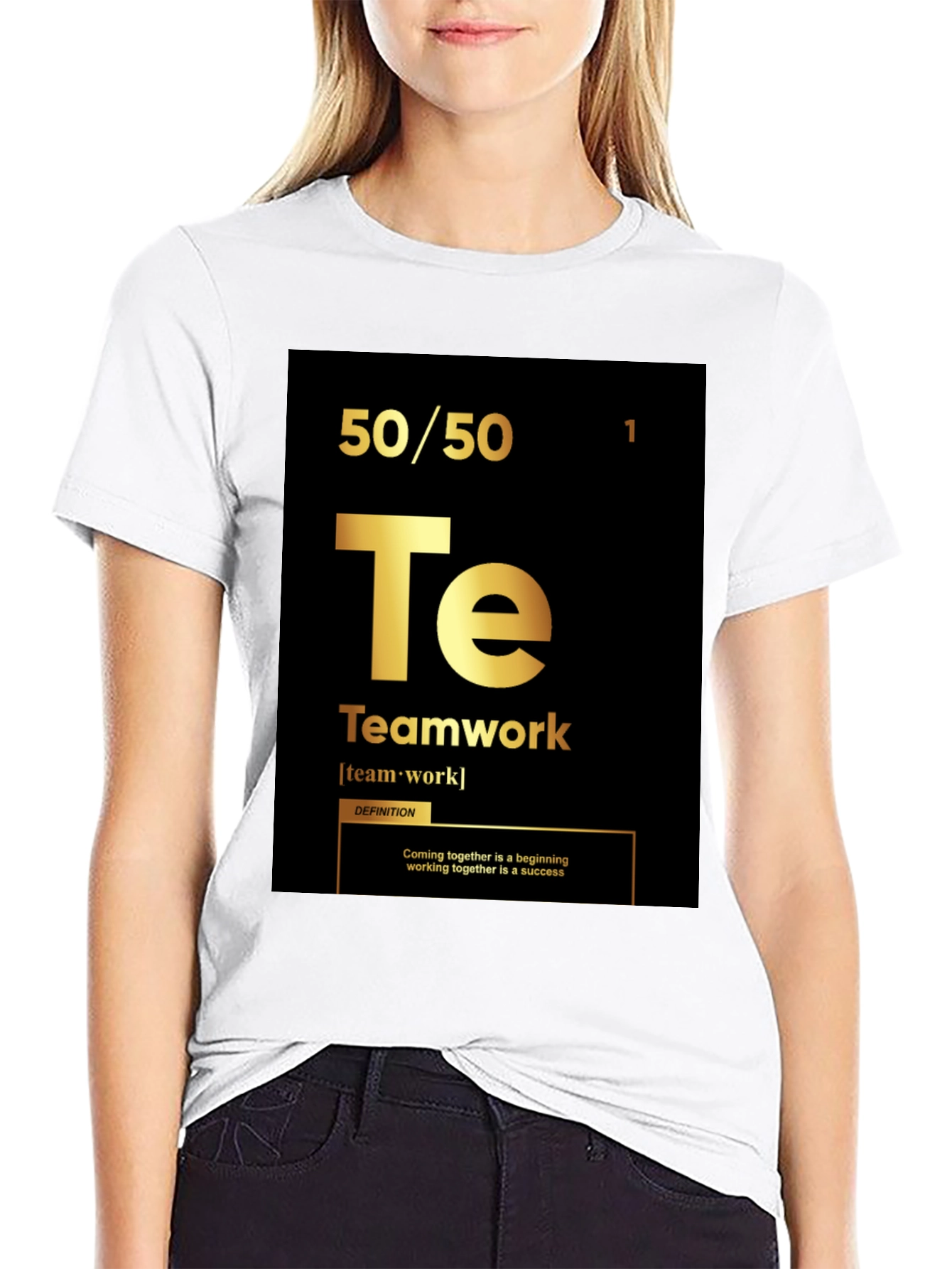 Teamwork Graphic T-Shirt