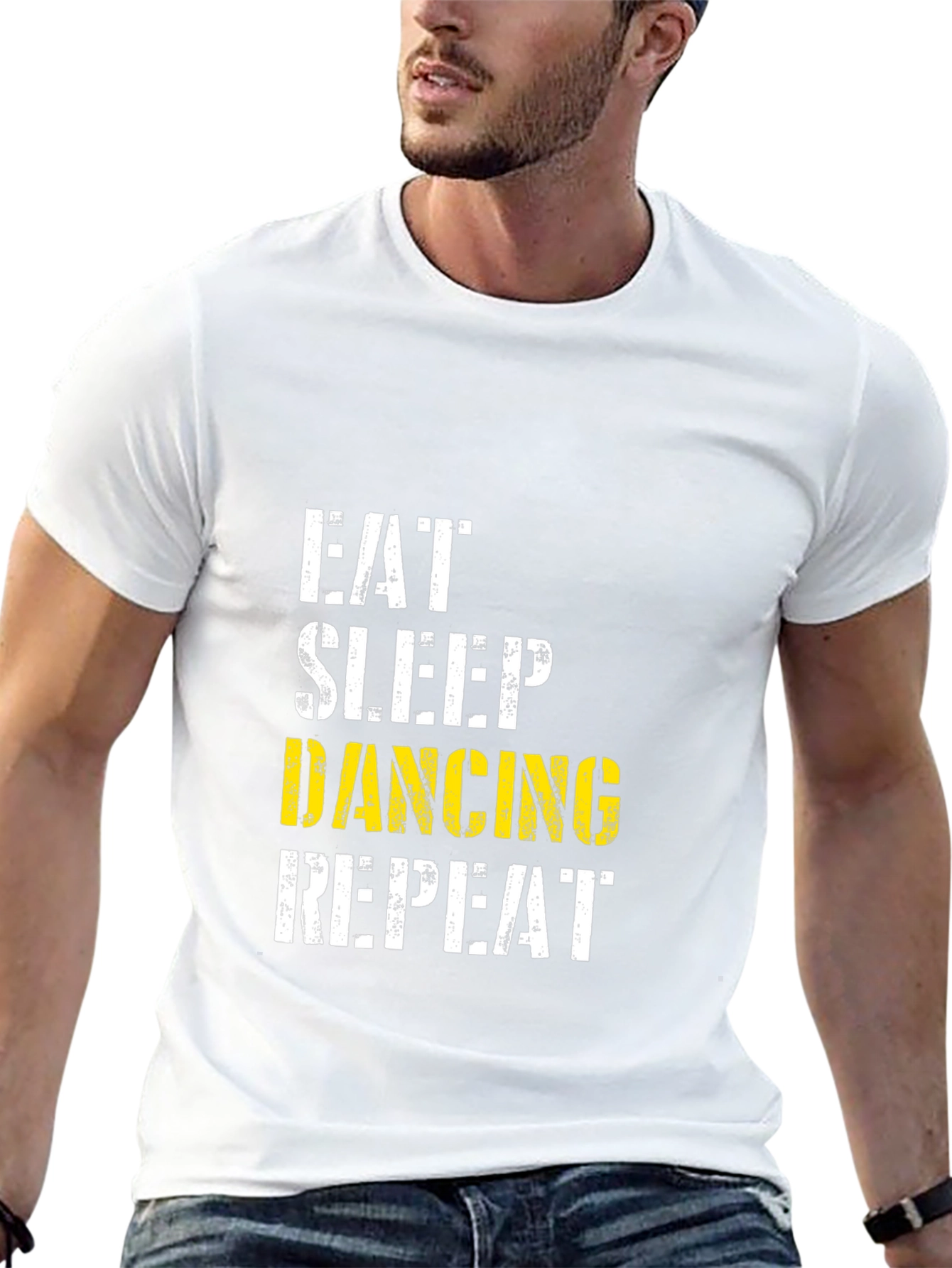 Eat Sleep Dancing Repeat Black T-Shirt