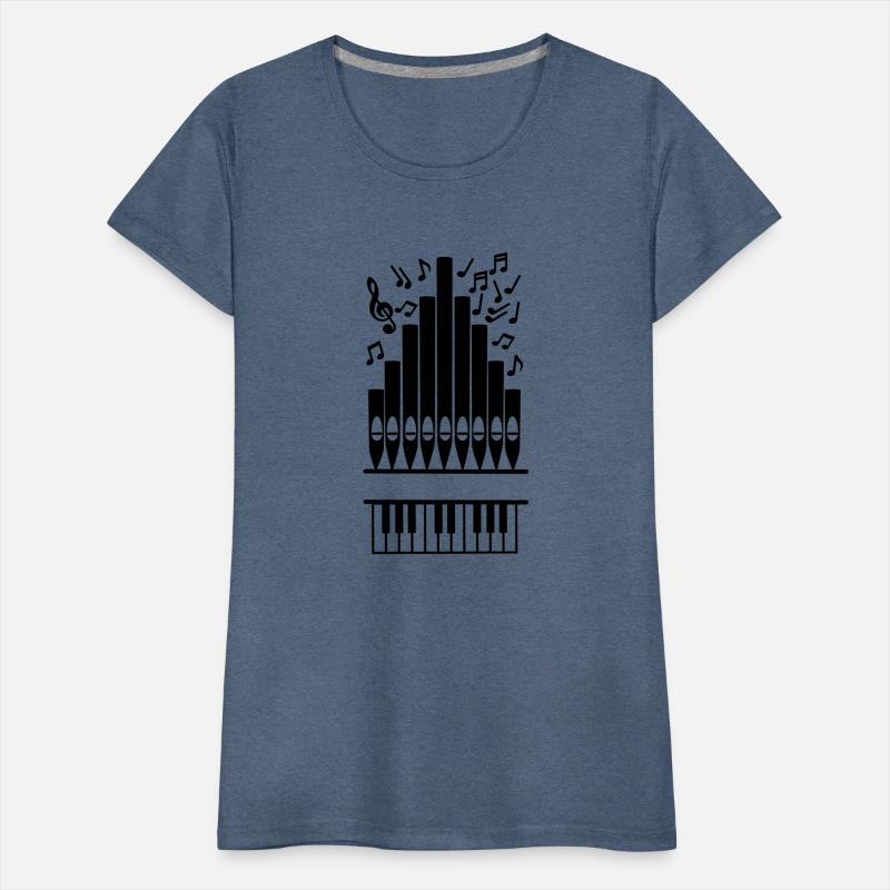 Logo Church organ music tones with organ pipes