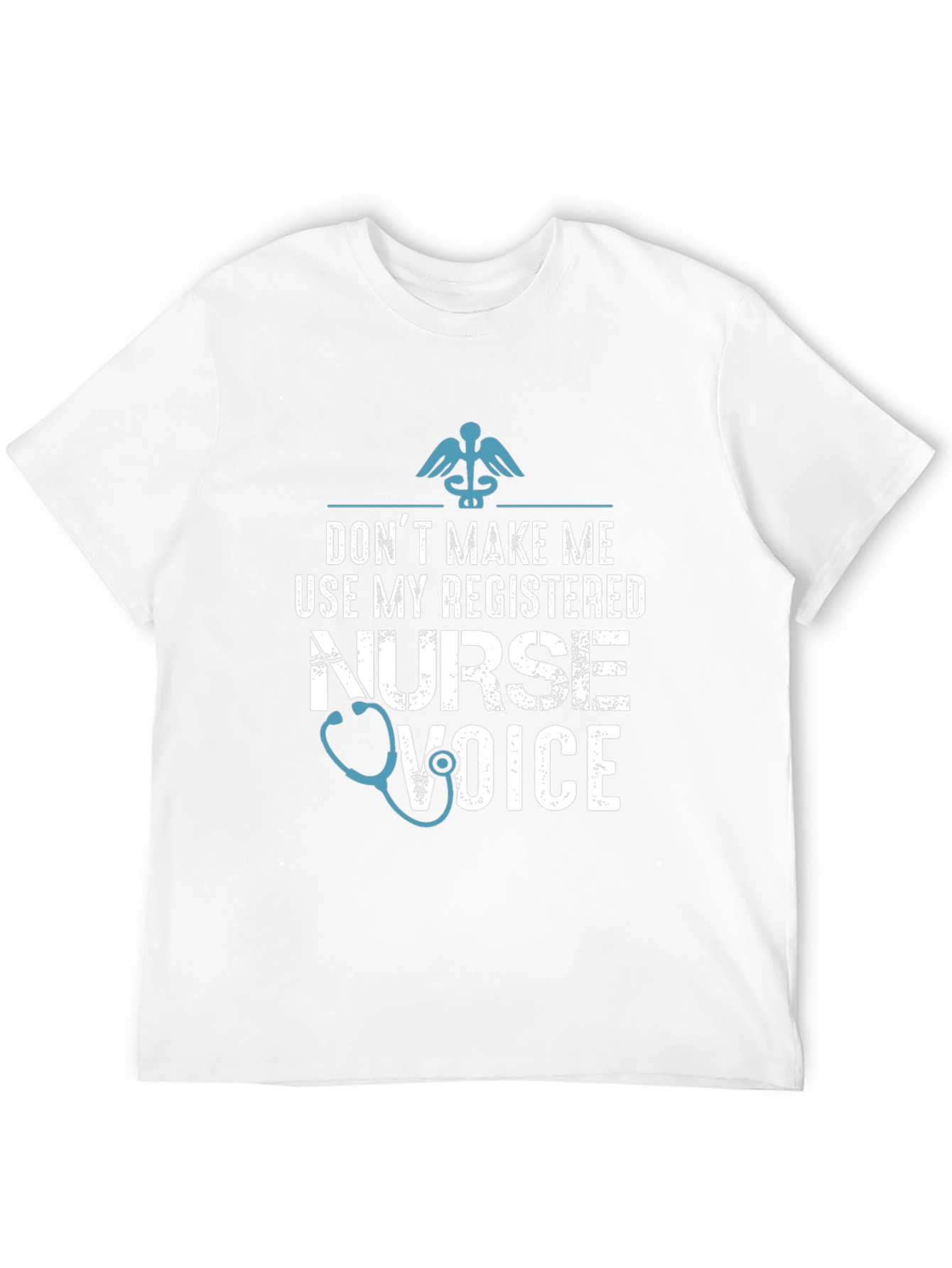 Registered Nurse Voice Graphic Tee - Funny RN T-Shirt