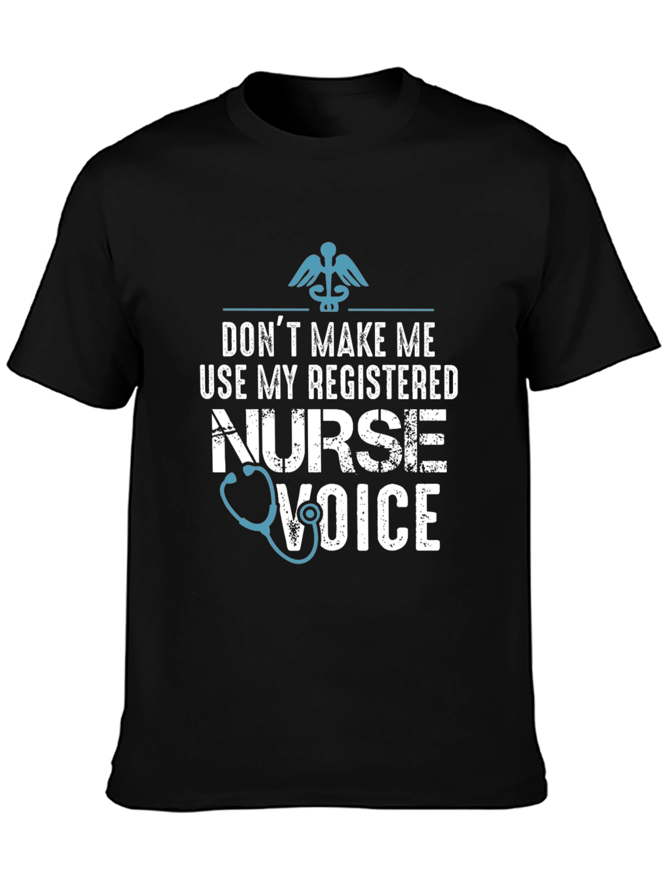 Registered Nurse Voice Graphic Tee - Funny RN T-Shirt