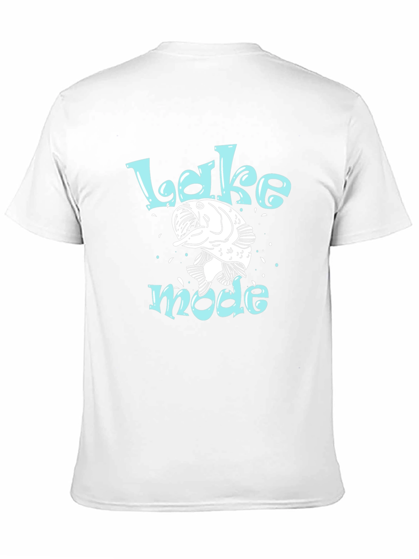 Lake Mode Bass Fishing Graphic T-Shirt