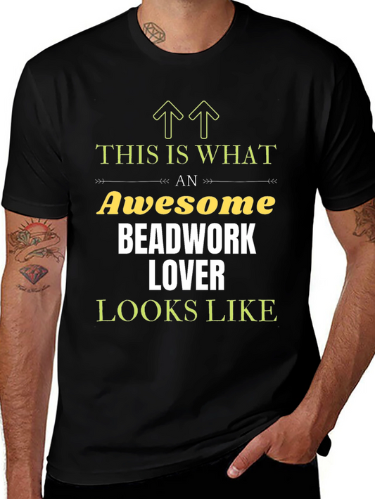 Awesome Beadwork Lover T-Shirt