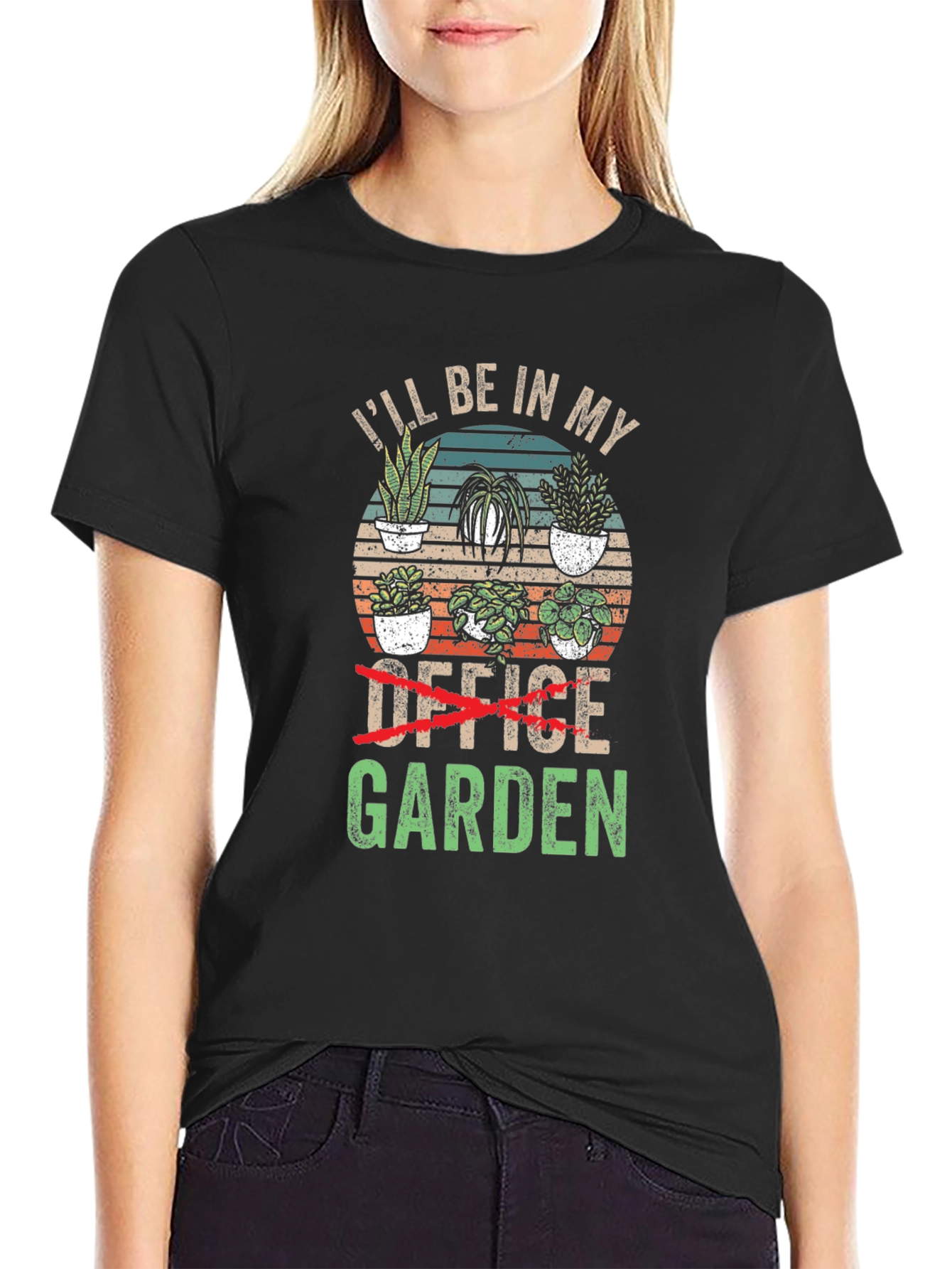 Ill Be In My Garden T-Shirt - Black