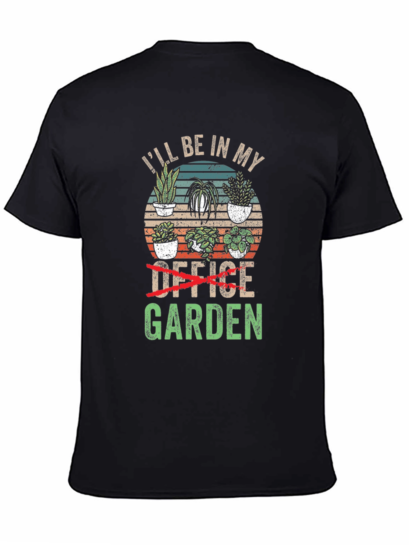 Ill Be In My Garden T-Shirt - Black