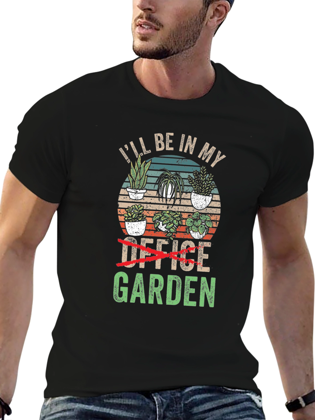 Ill Be In My Garden T-Shirt - Black