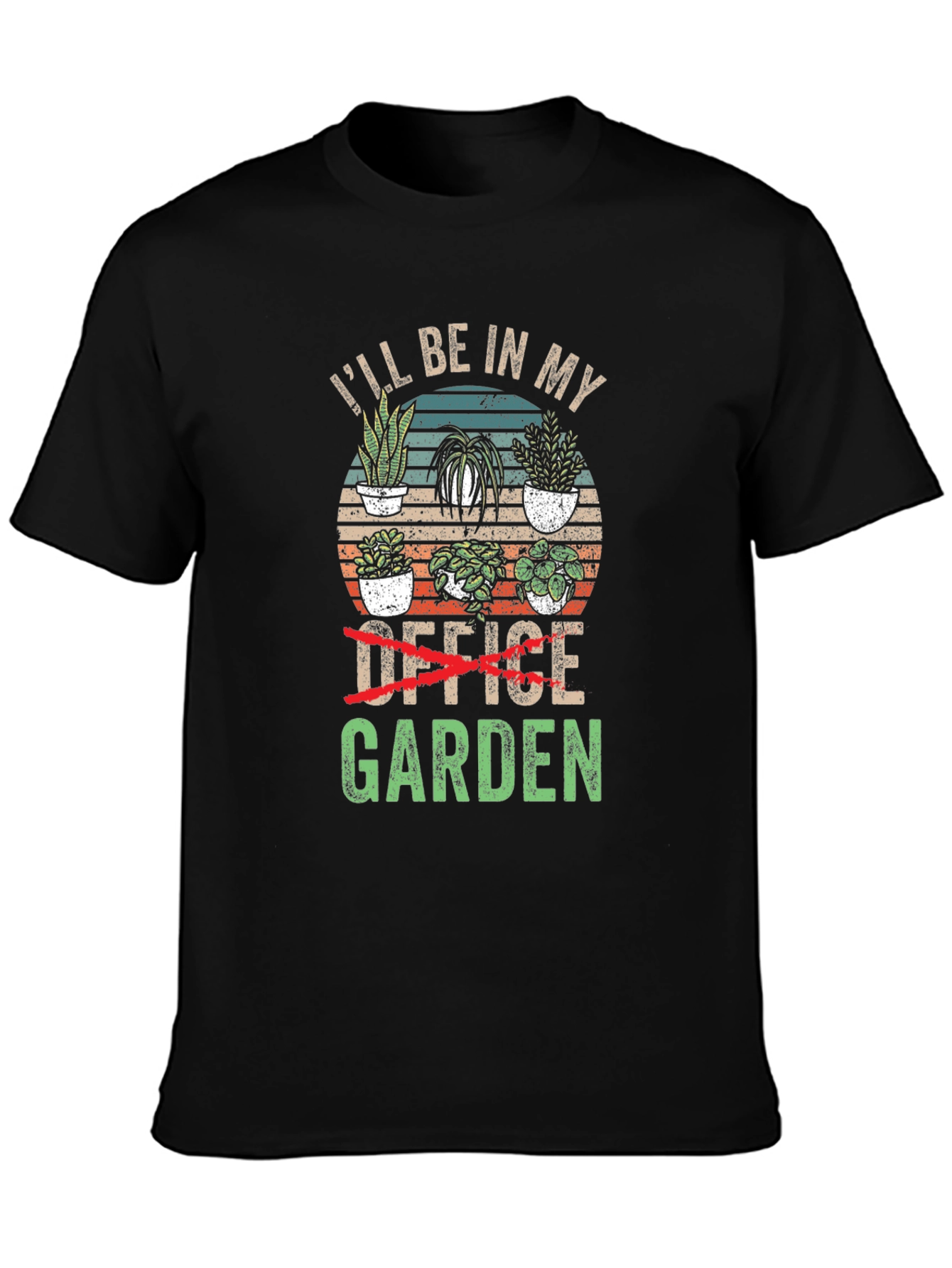 Ill Be In My Garden T-Shirt - Black