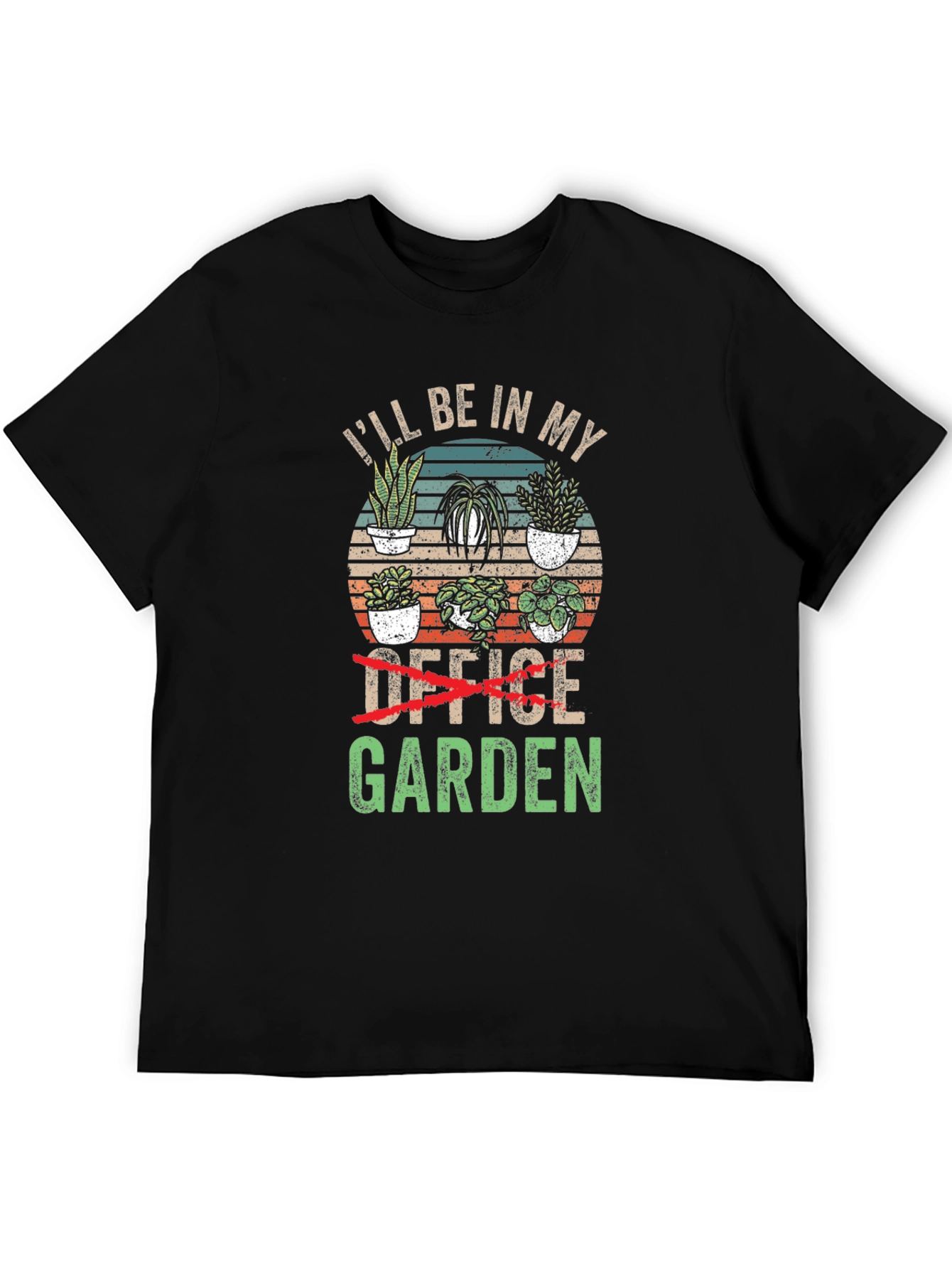 Ill Be In My Garden T-Shirt - Black
