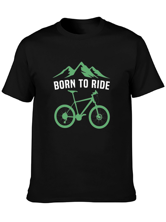 Born to Ride Mountain Bike T-Shirt