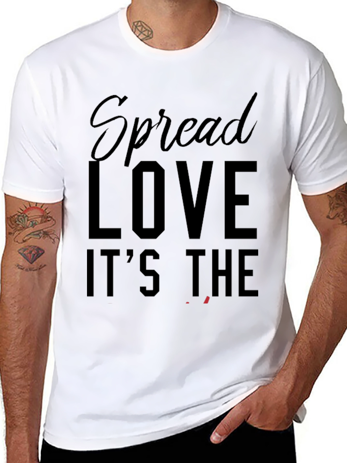 Spread Love Its The T-Shirt
