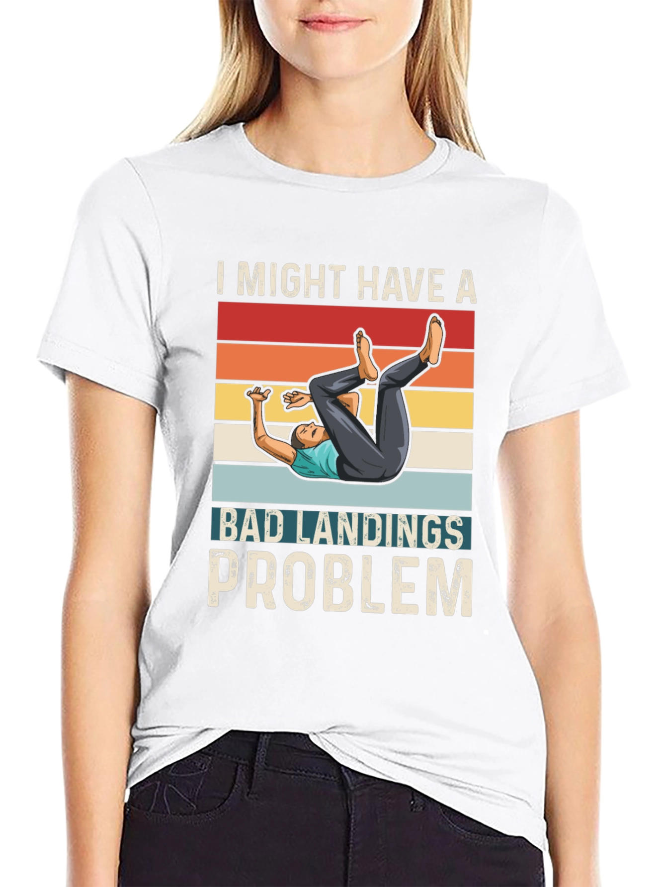 Bad Landings Problem Graphic T-Shirt