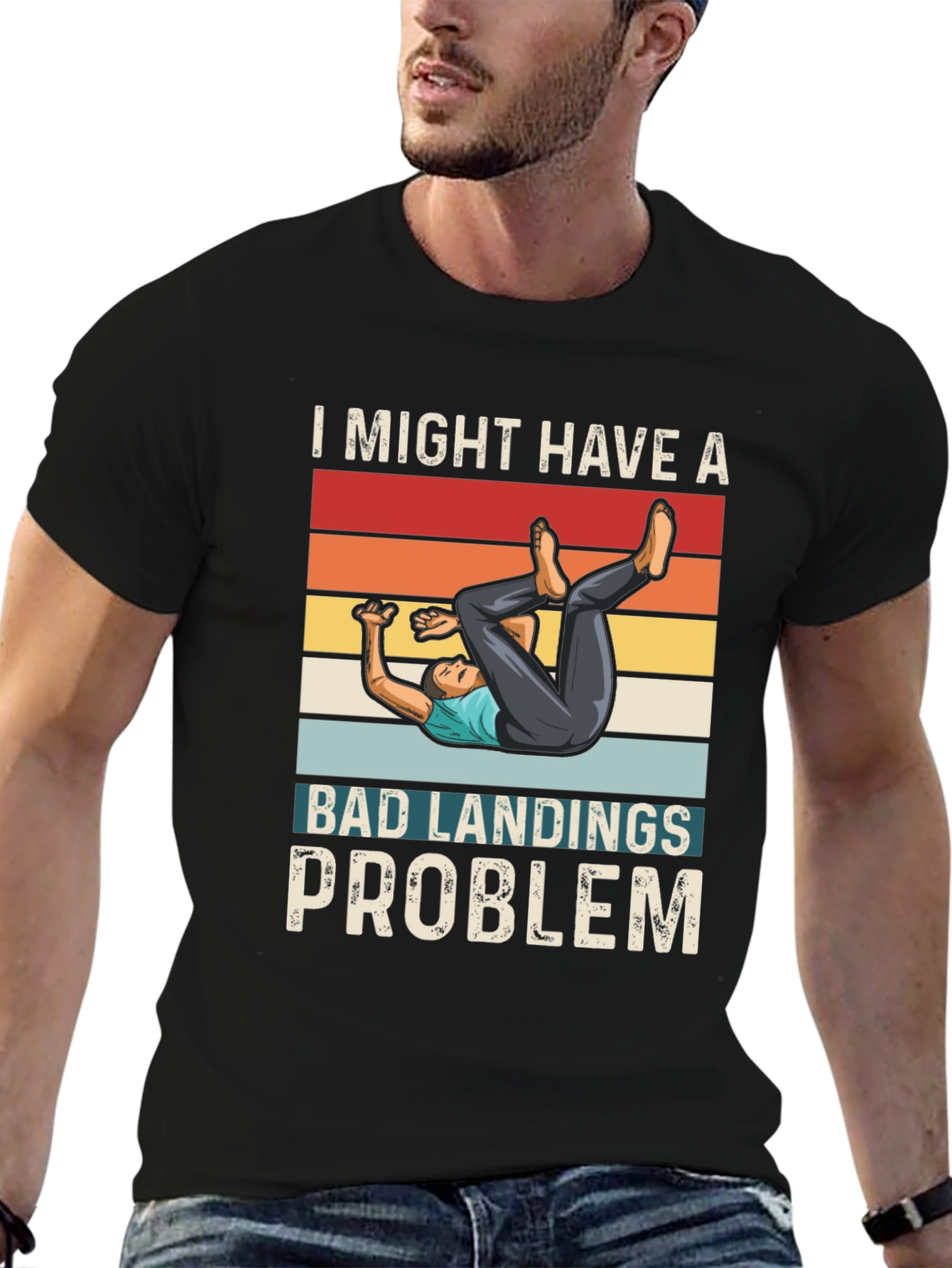 Bad Landings Problem Graphic T-Shirt