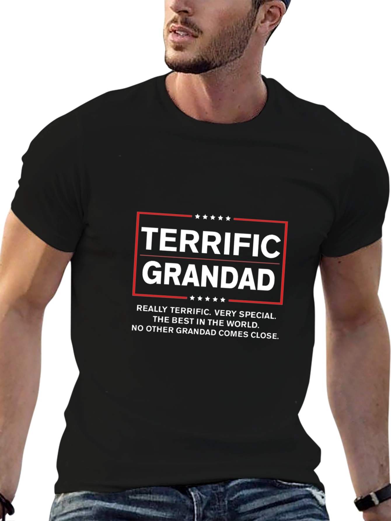 Terrific Grandad T-Shirt - Best Grandad Gift