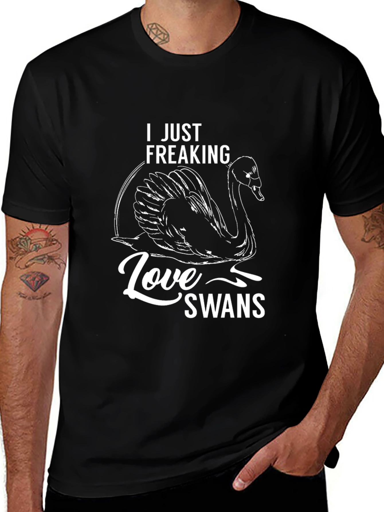 I Just Freaking Love Swans T-Shirt