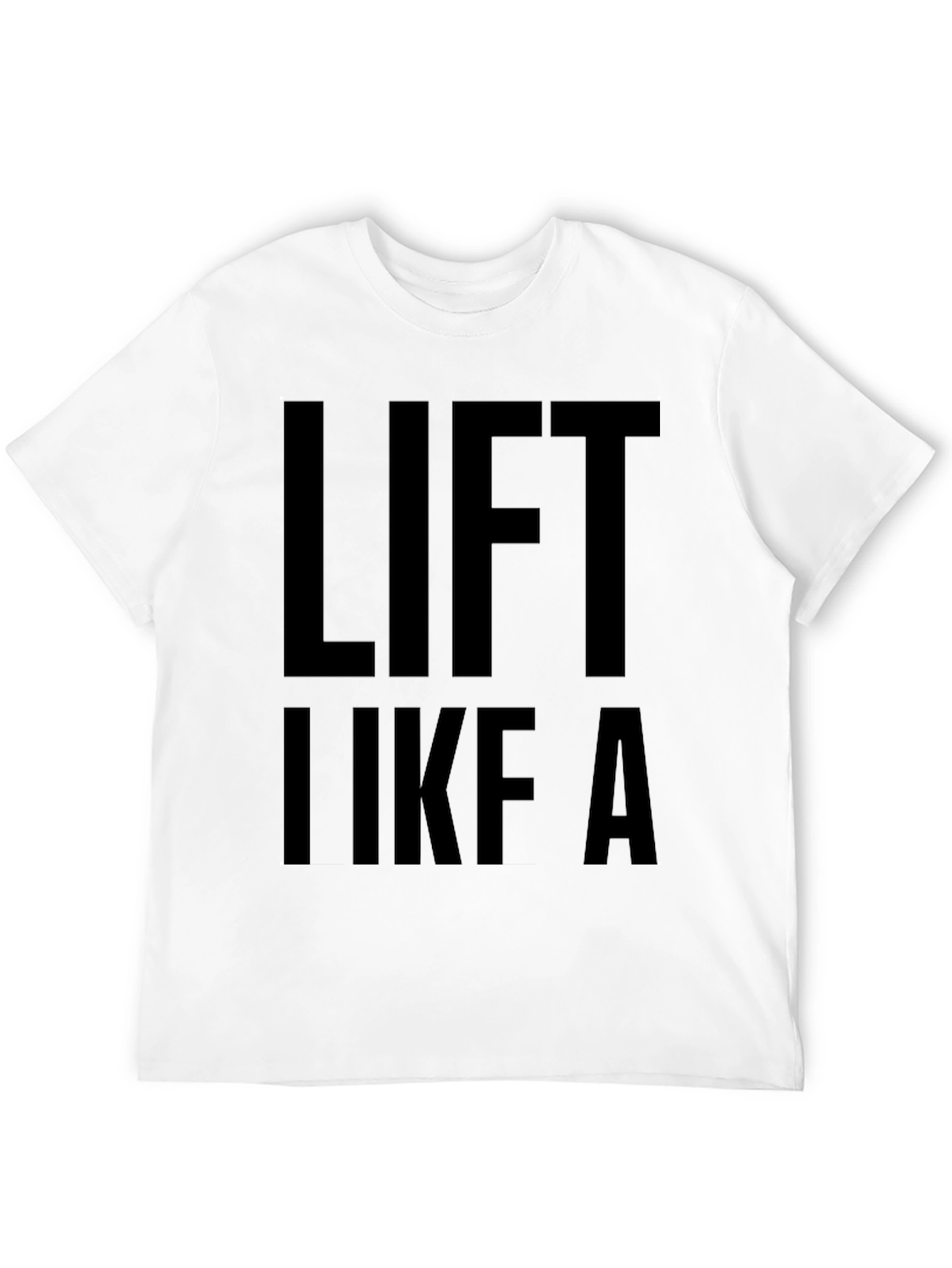 Lift Like a Champ Black T-Shirt