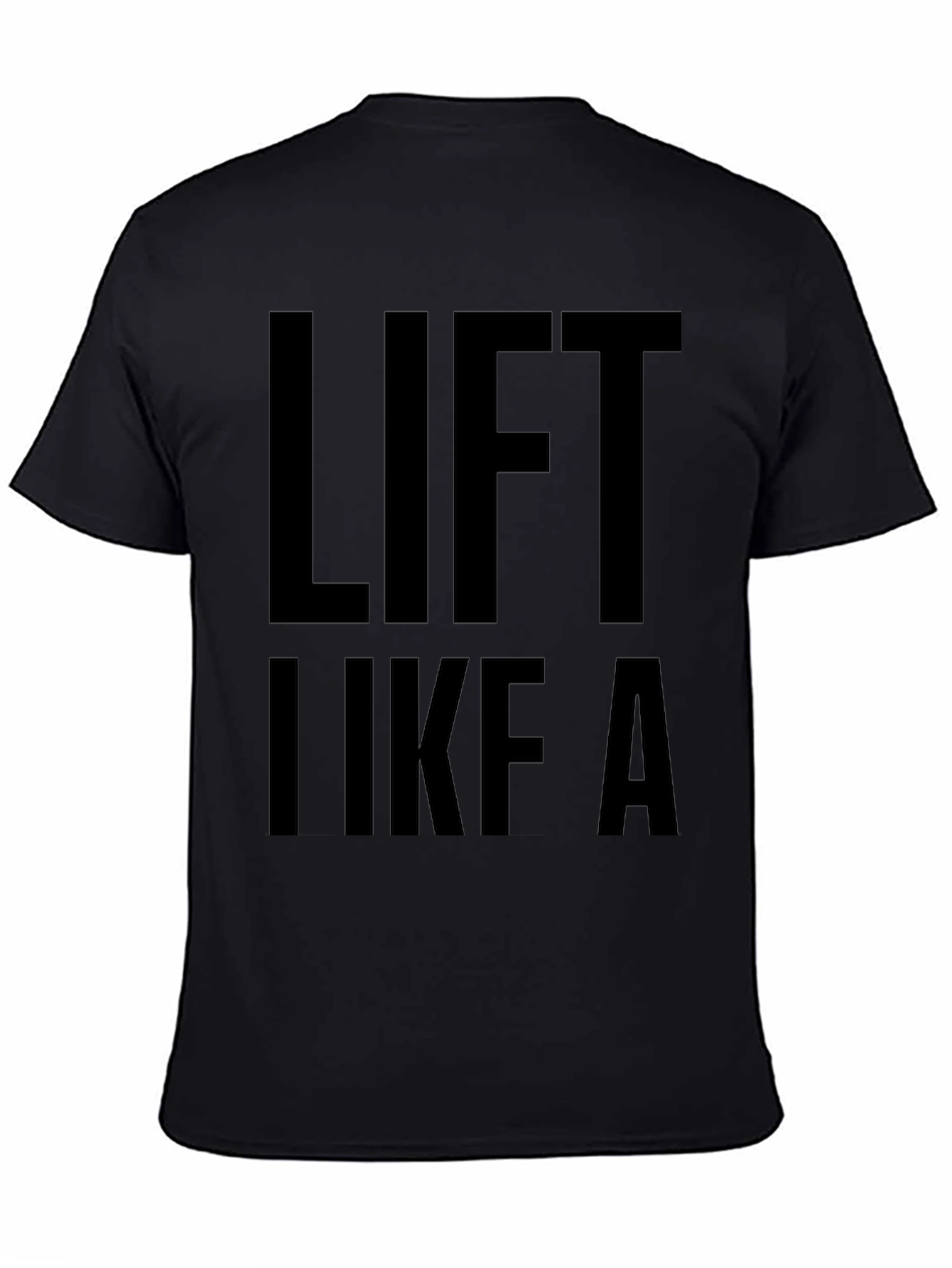 Lift Like a Champ Black T-Shirt