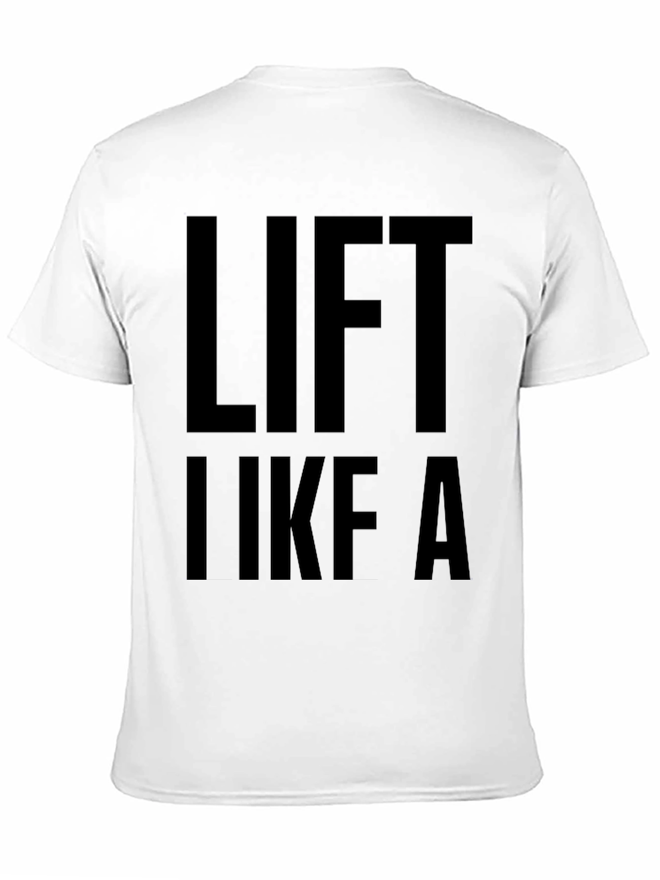 Lift Like a Champ Black T-Shirt