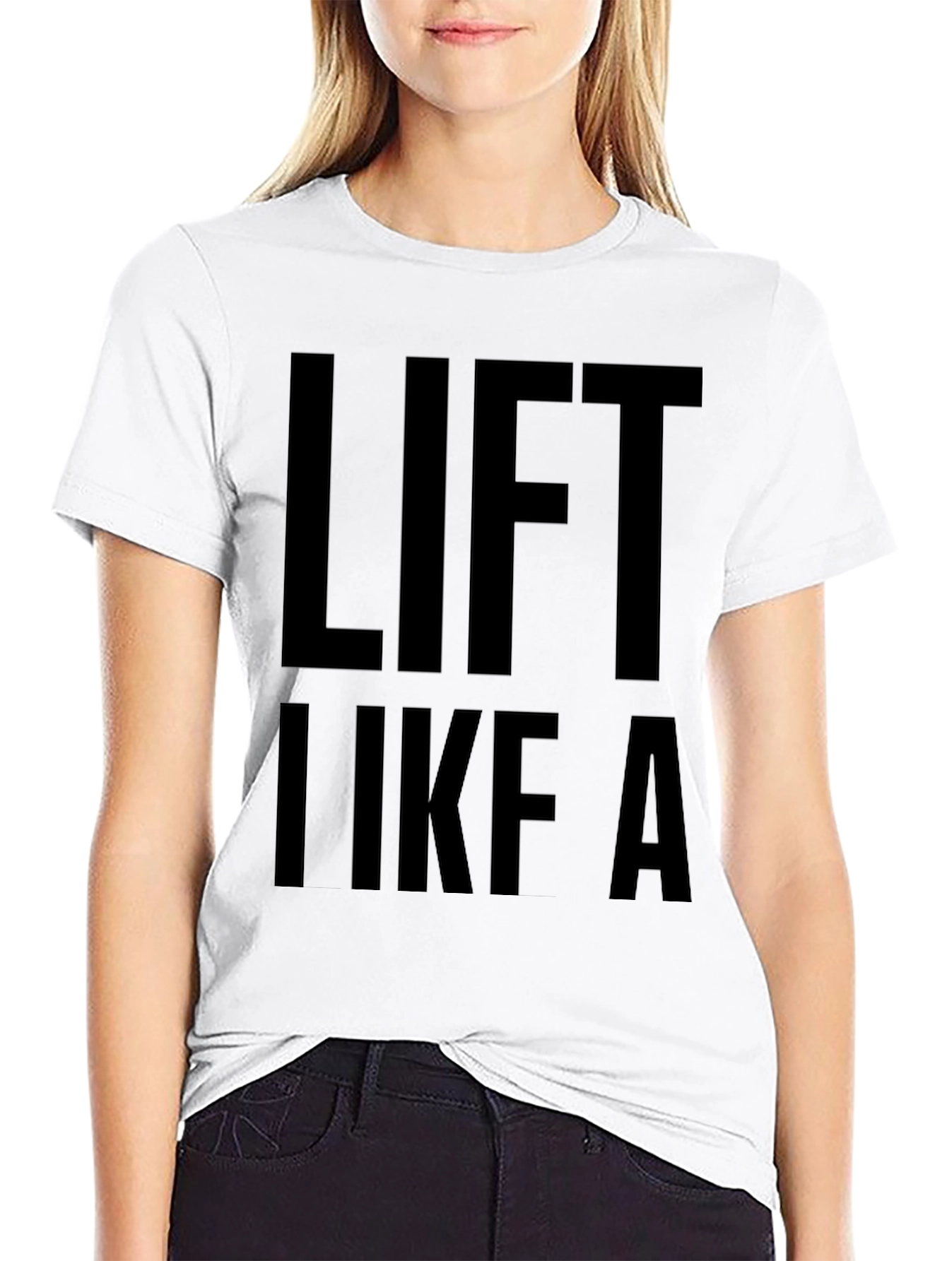 Lift Like a Champ Black T-Shirt