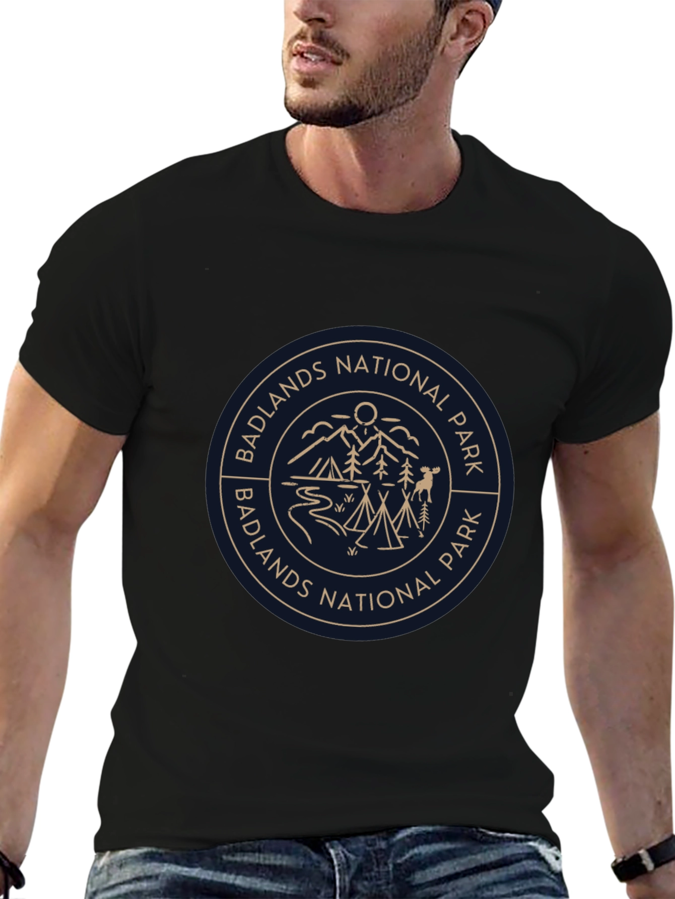 Badlands National Park Graphic T-Shirt