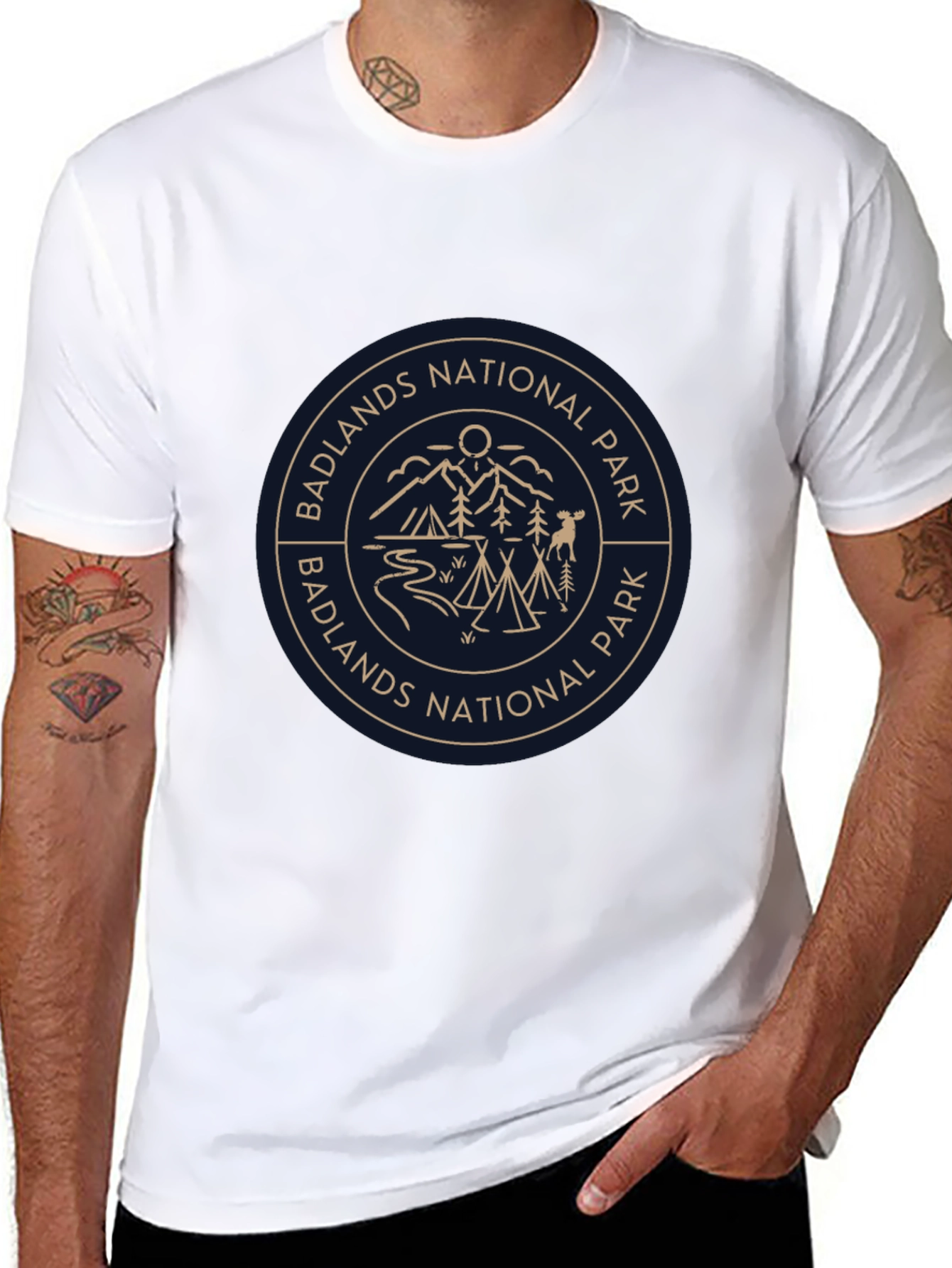 Badlands National Park Graphic T-Shirt