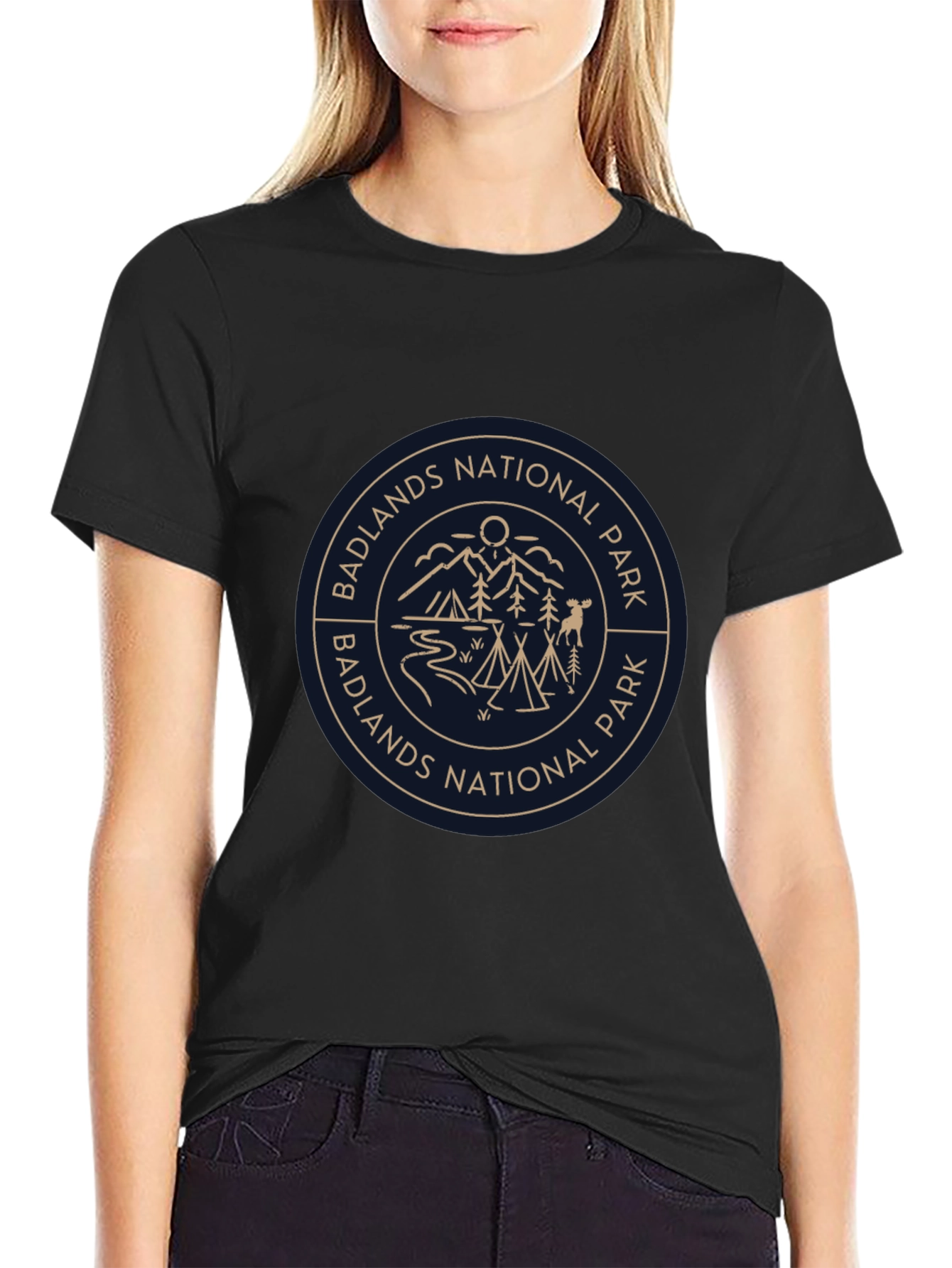 Badlands National Park Graphic T-Shirt